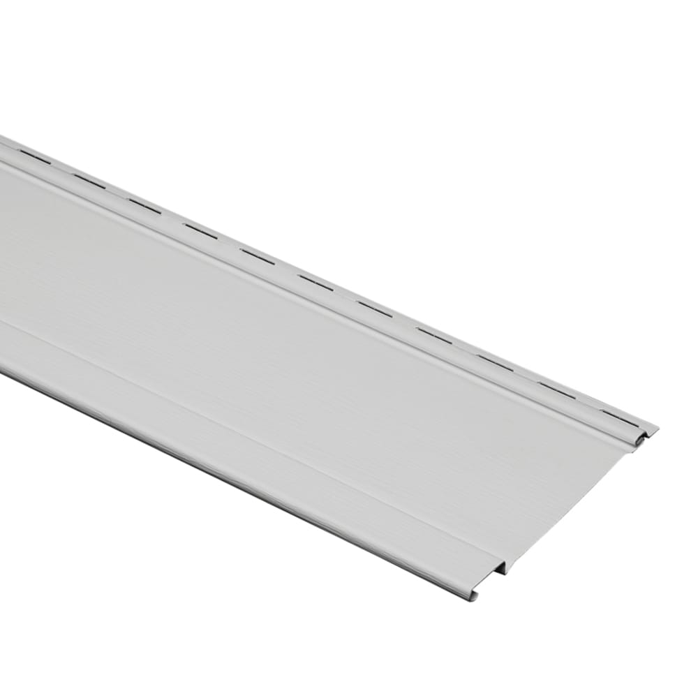 Georgia-Pacific Single 7-in Board and Batten Gray Vinyl Siding Panel 7 ...