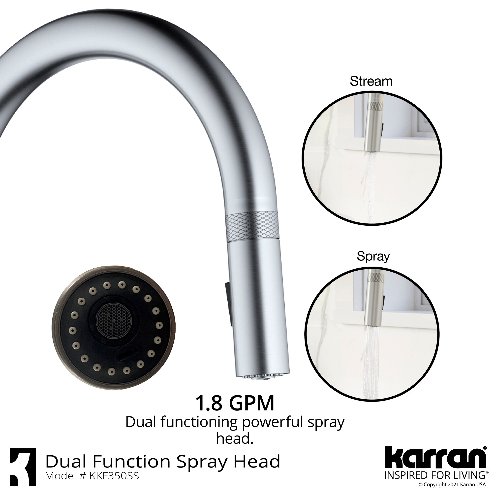 Karran QT812GRKKF350SS Kitchen-Sinks - View #10