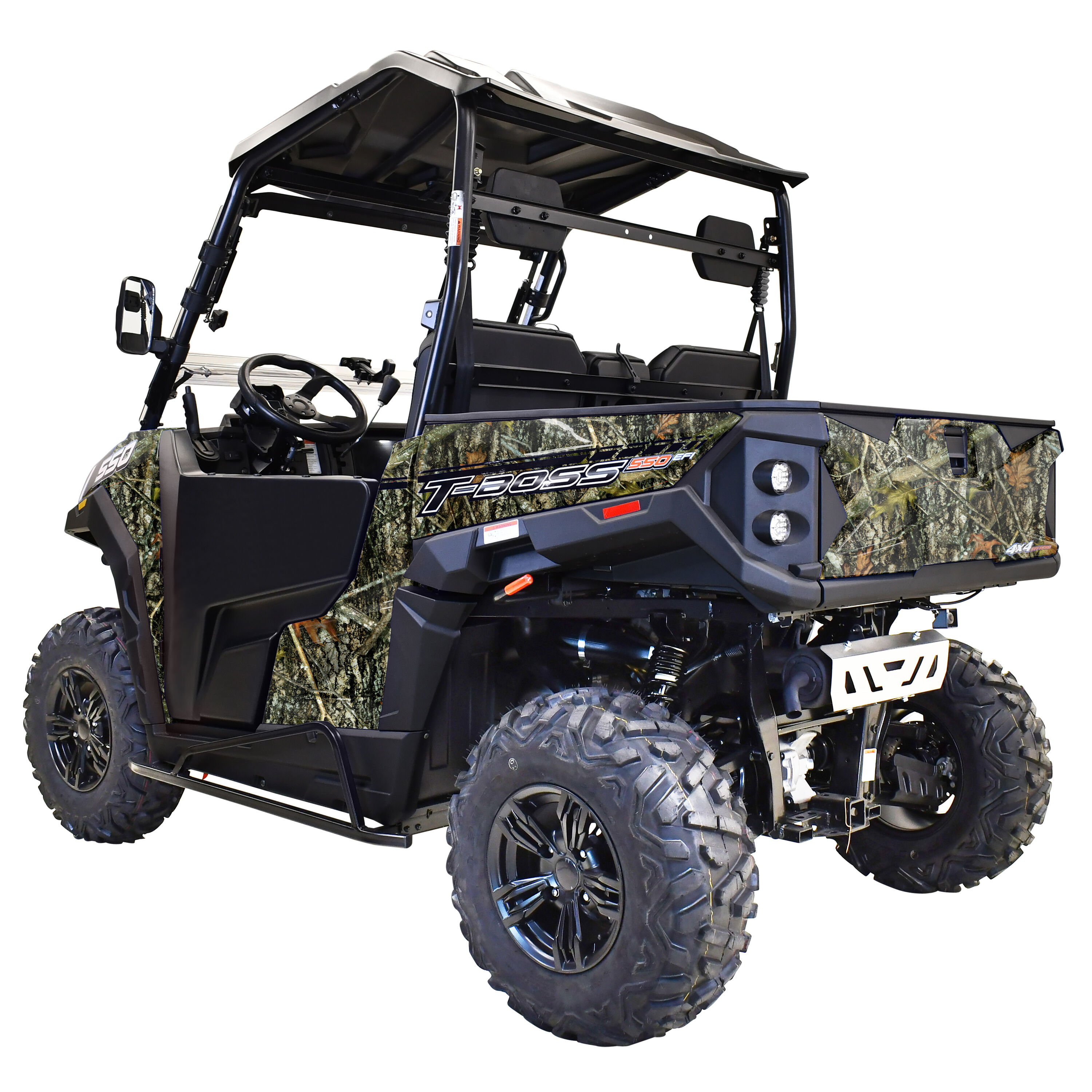 Massimo 33 HP Gas UTV with Tilting Cargo Bed and Windshield - Max