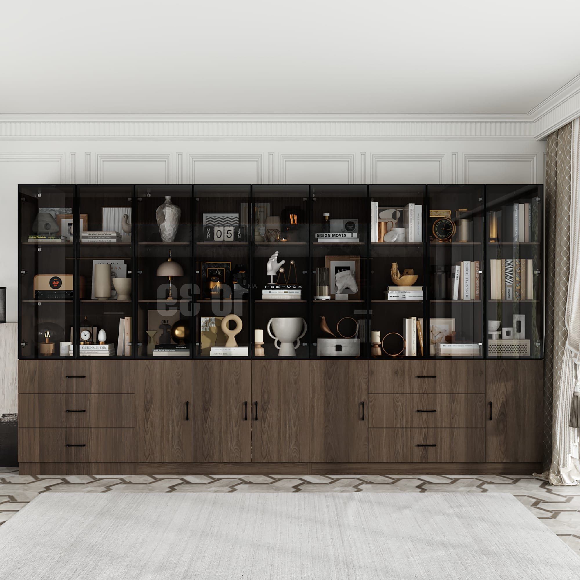 FUFU&GAGA KF020461+462+463L bookcases - View #2