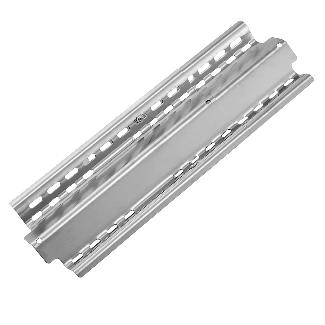 JVFCXXV -  Universal Adjustable Heat Plate Shield Stainless Steel Heat Tent Burner Cover for Gas ...