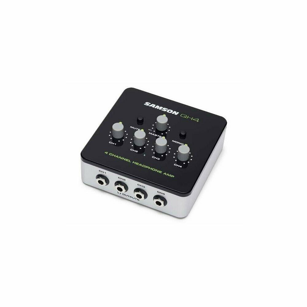  TCNCD382992 Samson Technologies SAM-QH4 4-Channel Headphone Amplifier