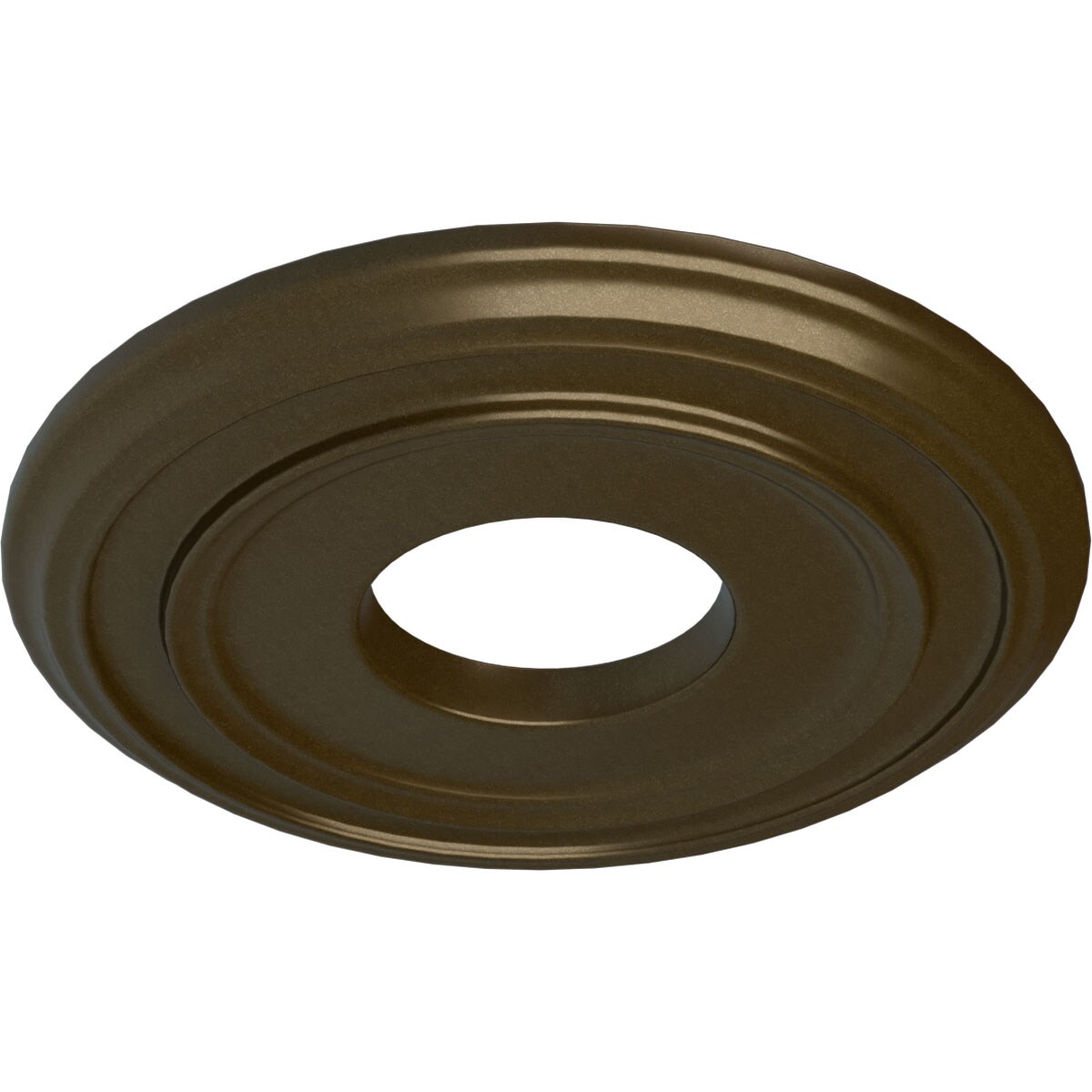 Ekena Millwork CM12CLBRS Ceiling-Medallions - View #2