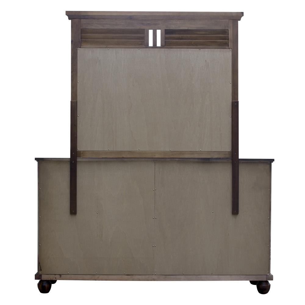 Bahama Shutter Wood Tall Cabinet - Sunset Trading