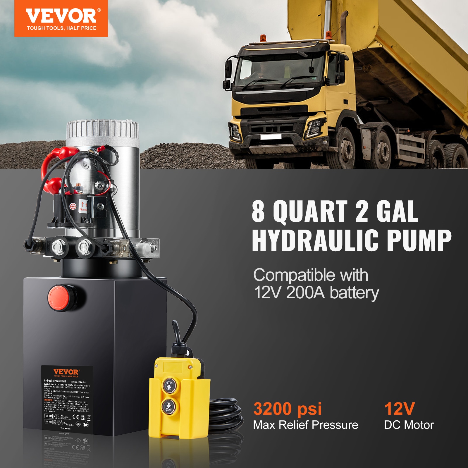 VEVOR YXYYB12VZLDJK4FRMV0 Vehicle-Lifts - View #3