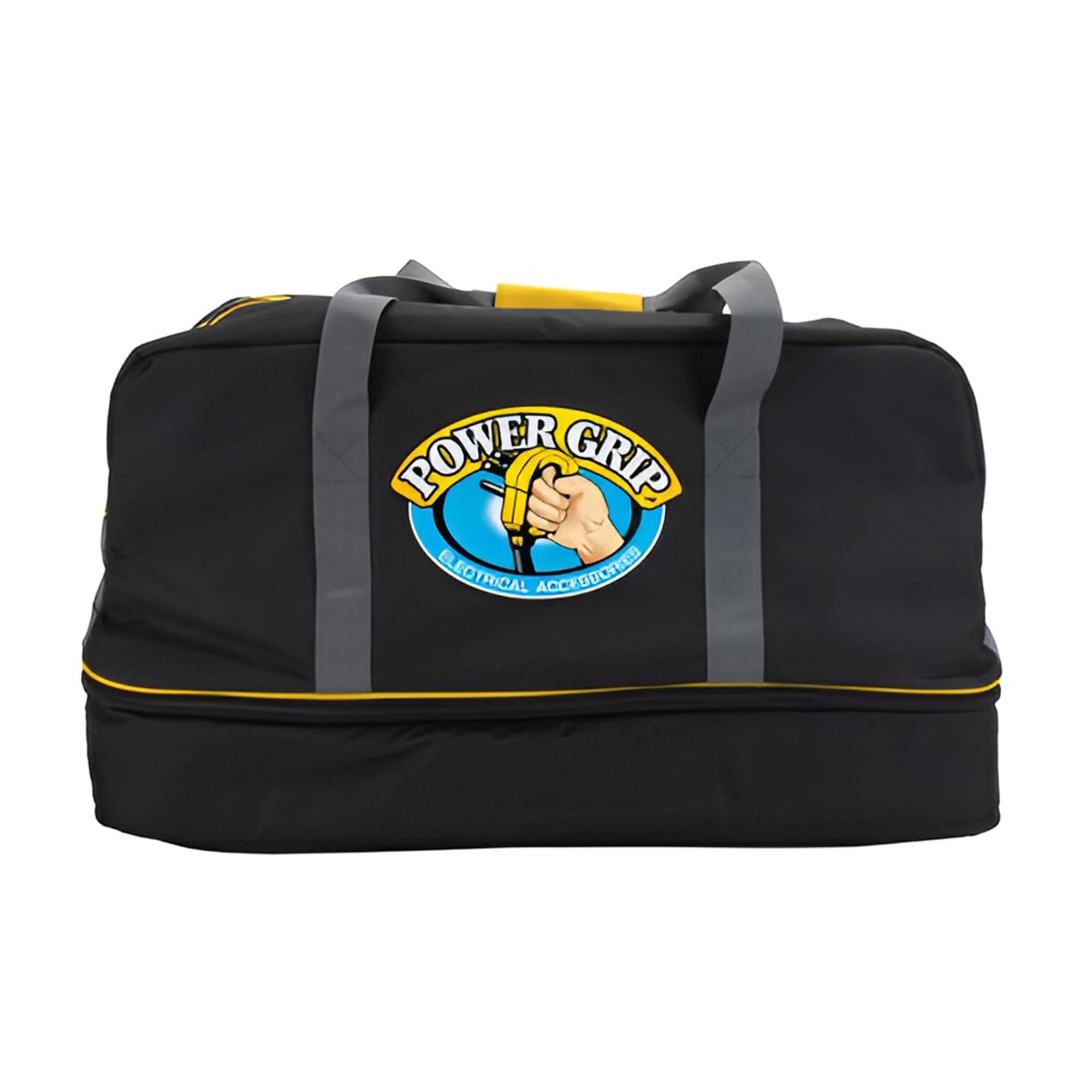 CAMCO  Power Grip Electrical Accessory Bag with Adapter Storage Duffel Black