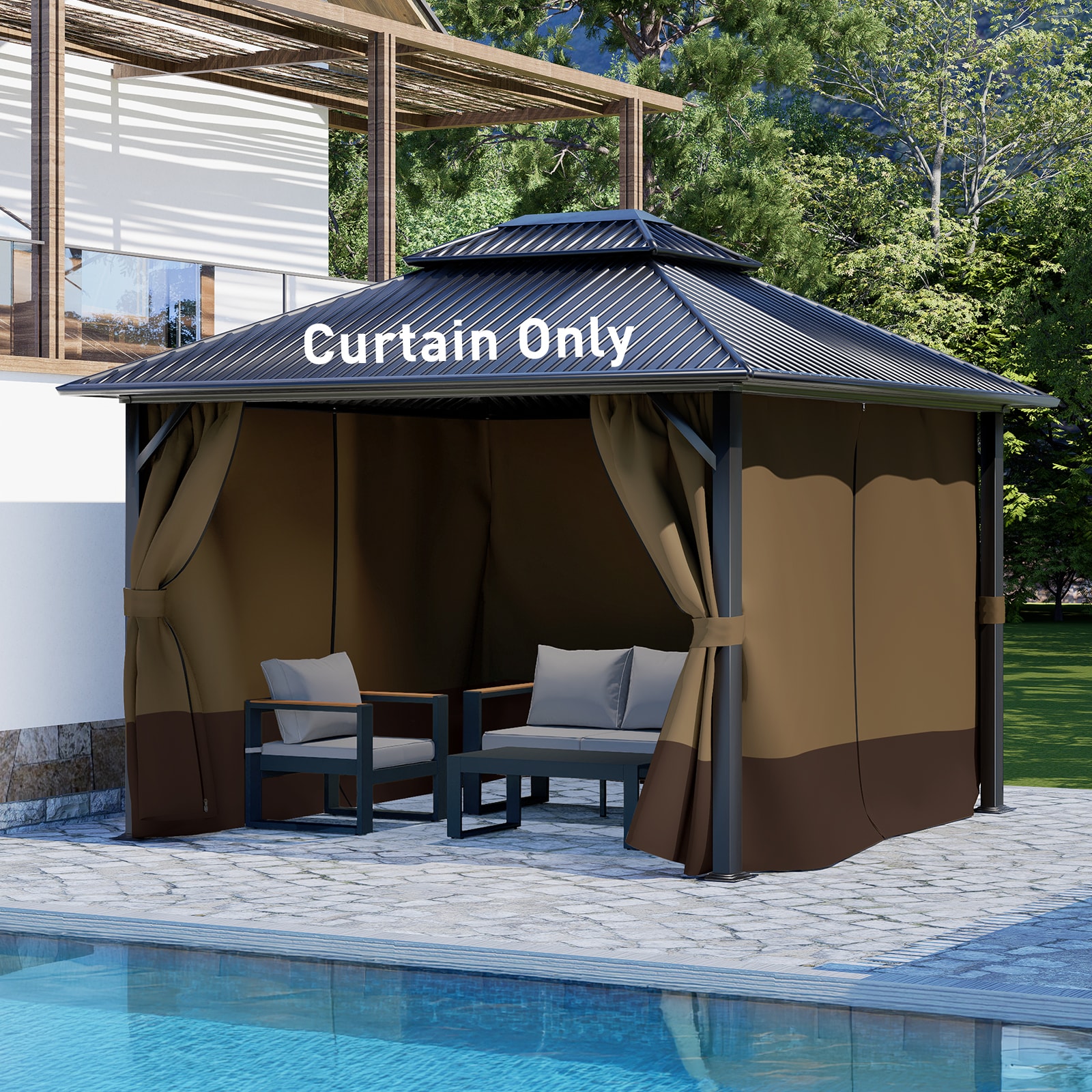 Aoodor A031-MBNCE Gazebo-Parts-Accessories - View #3