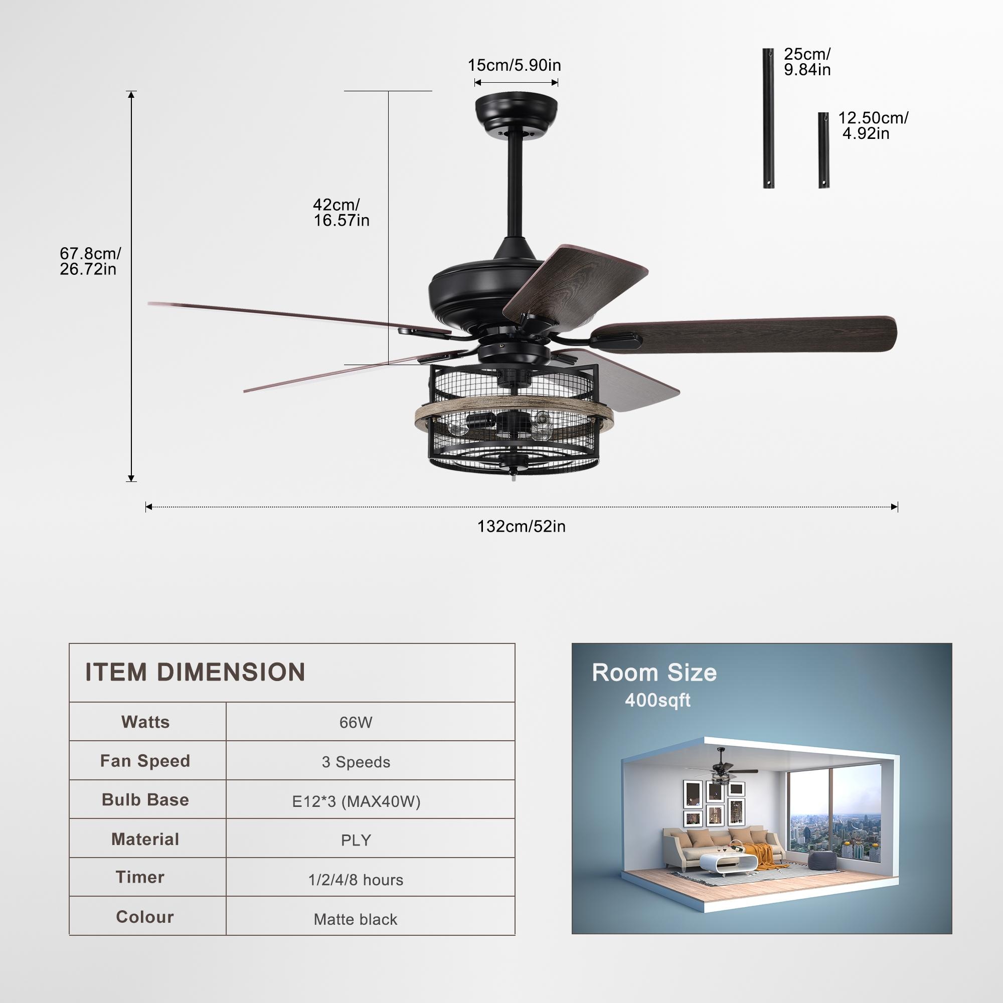 Bayfeve BFHM-62565-CF Ceiling-Fans - View #5