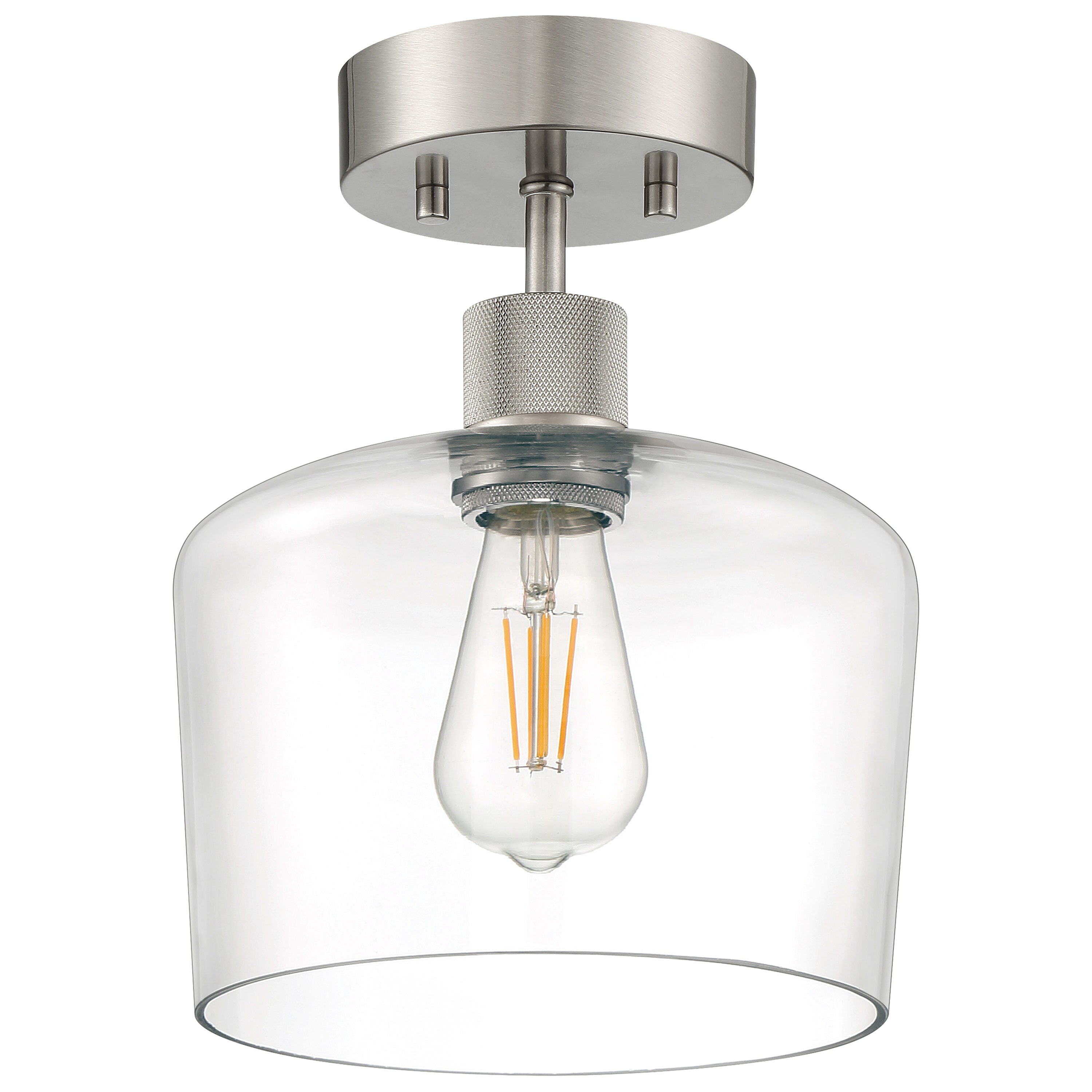 Access Lighting 63147LEDDLP-BS/CLR flushmounts - View #4