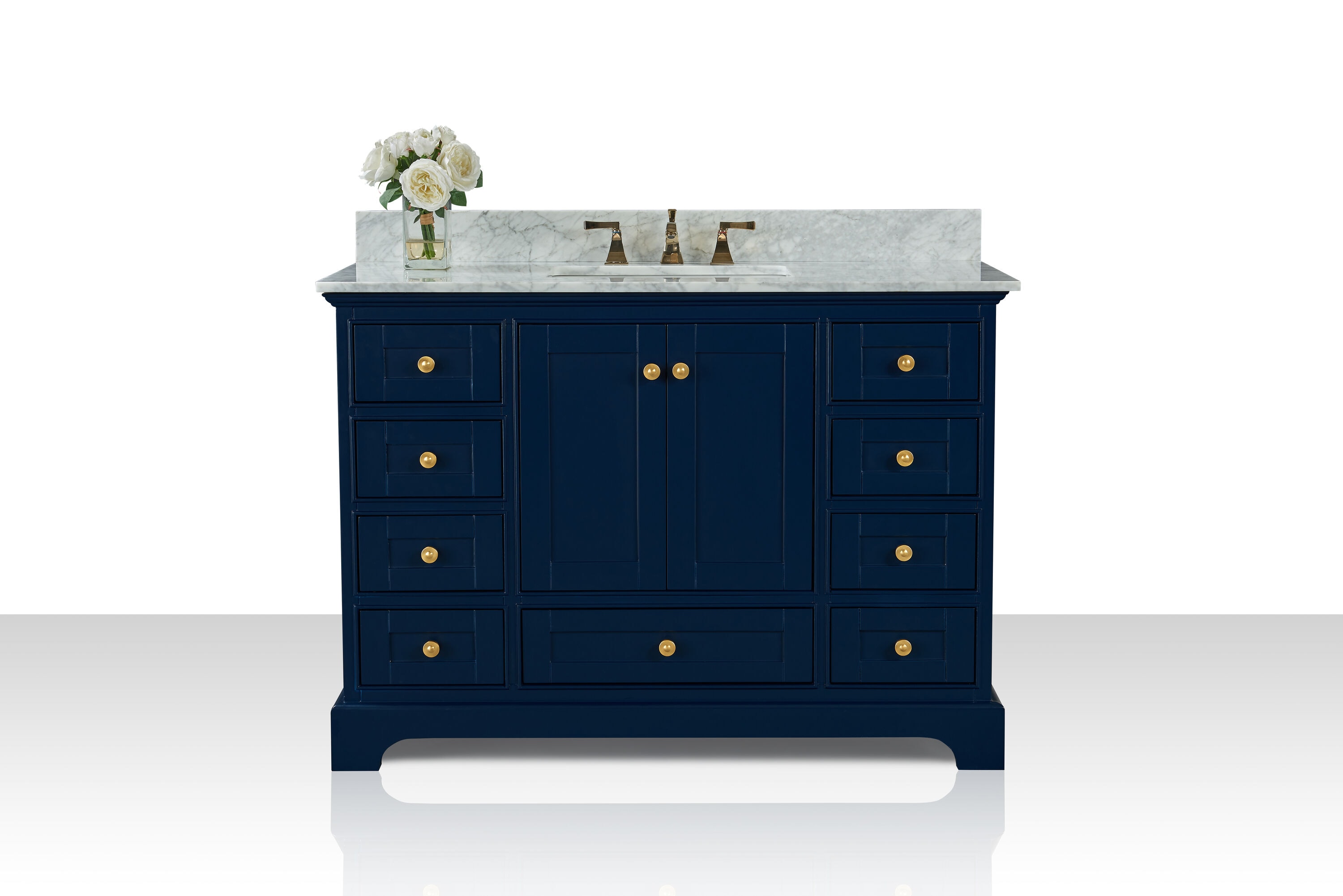 Ancerre Designs VTSAUDREY48HBCWGD Bath-Vanity-Combo - View #3