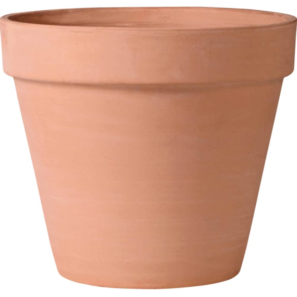 Deroma  Clay Round Flower Pot Blush 5.22 in Height