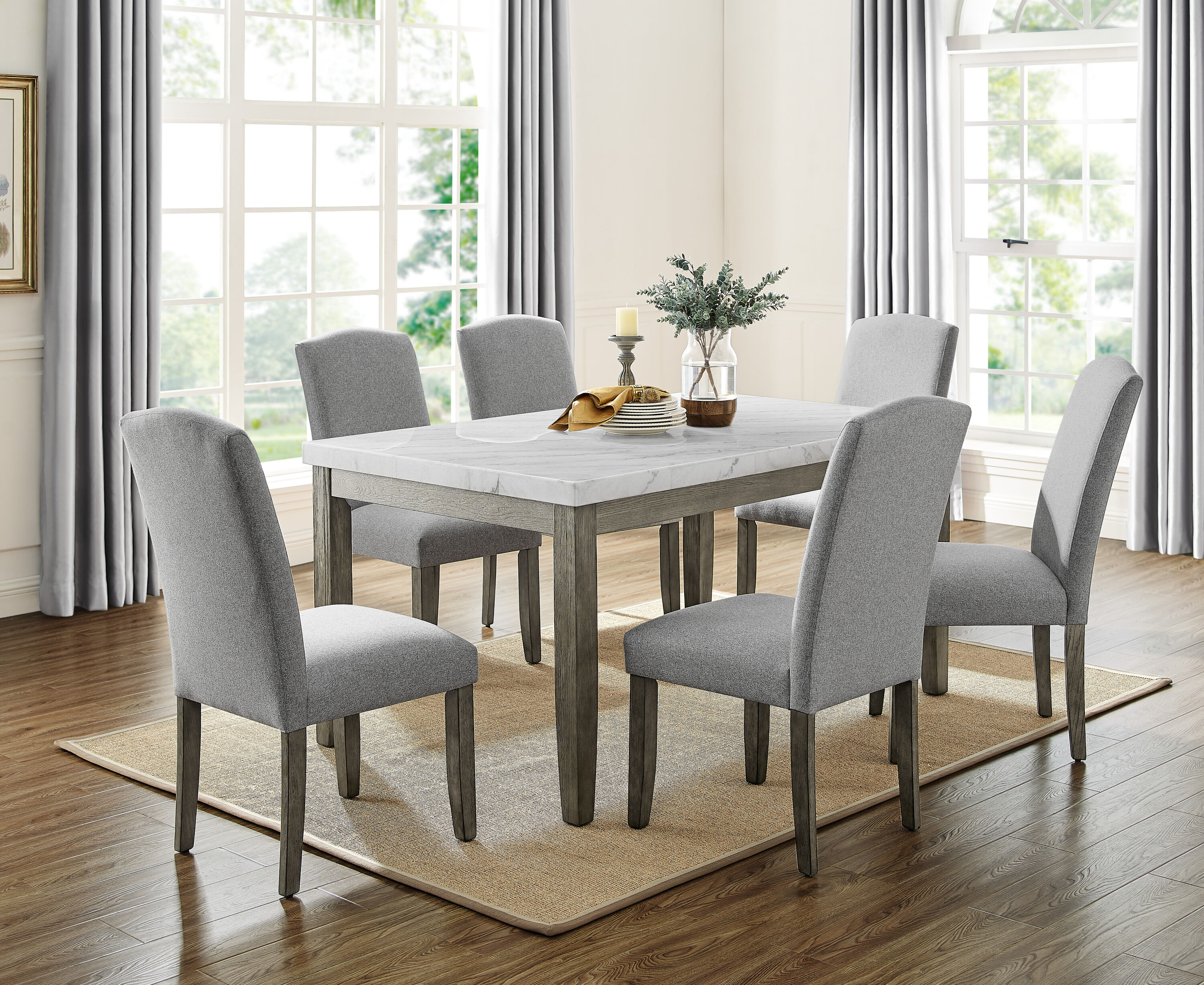 Steve Silver EM500WT Dining-Tables - View #6