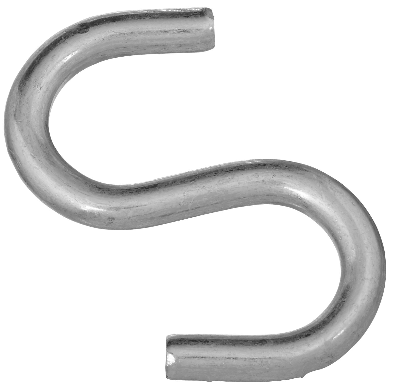 National Hardware 1-in Zinc Plated Zinc S-hook (100-Pack)