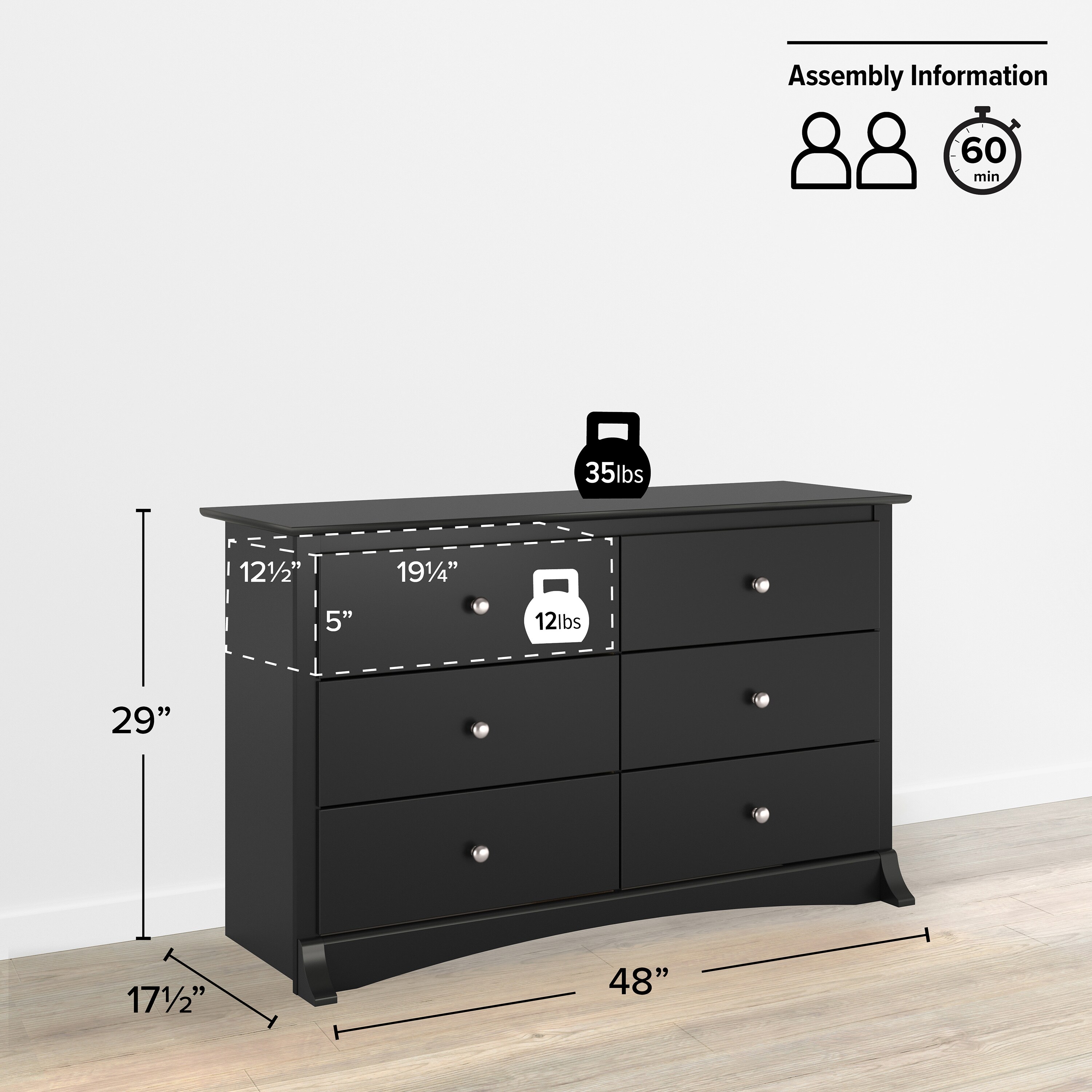 Prepac BDC-4829 dressers - View #4