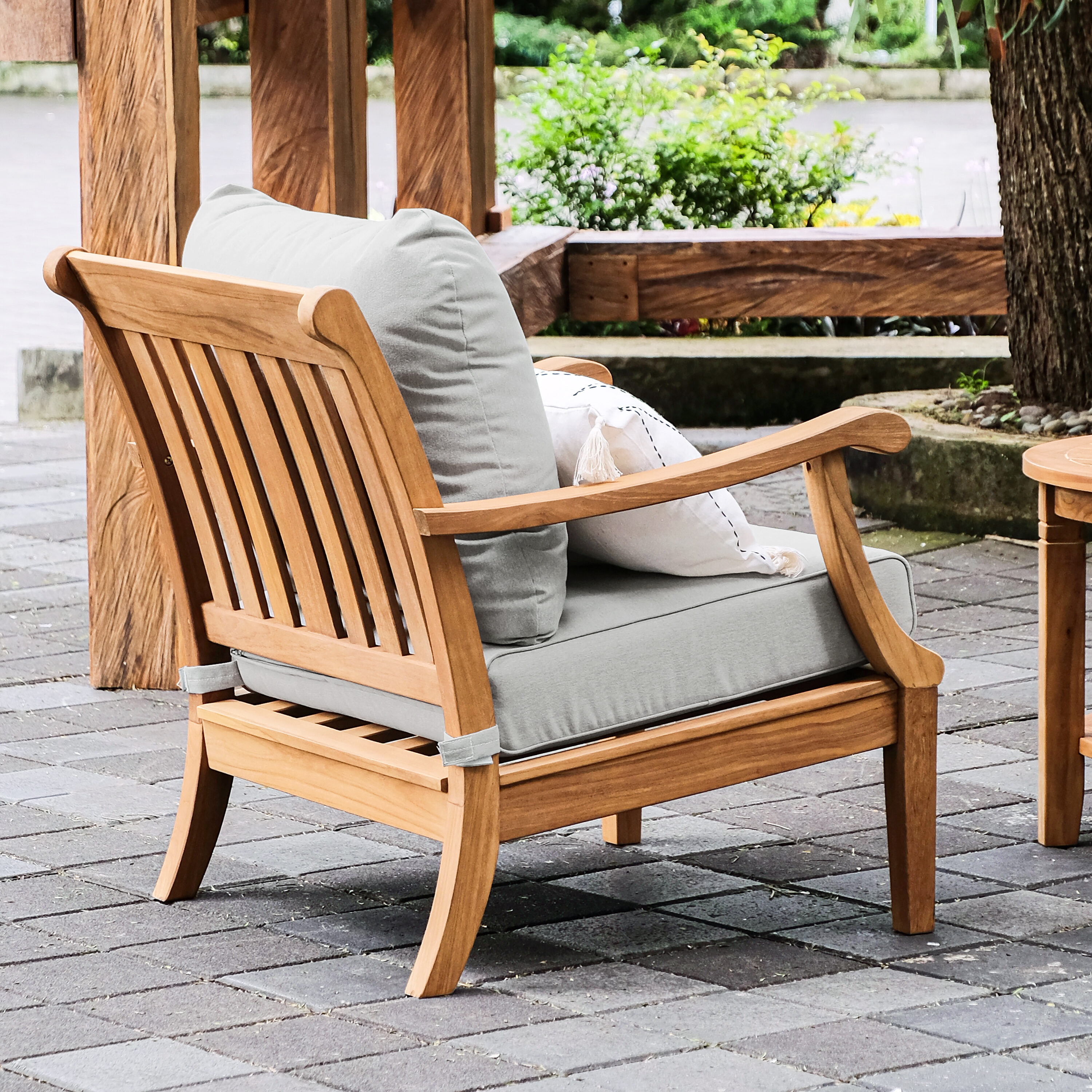 Teak pool online chairs