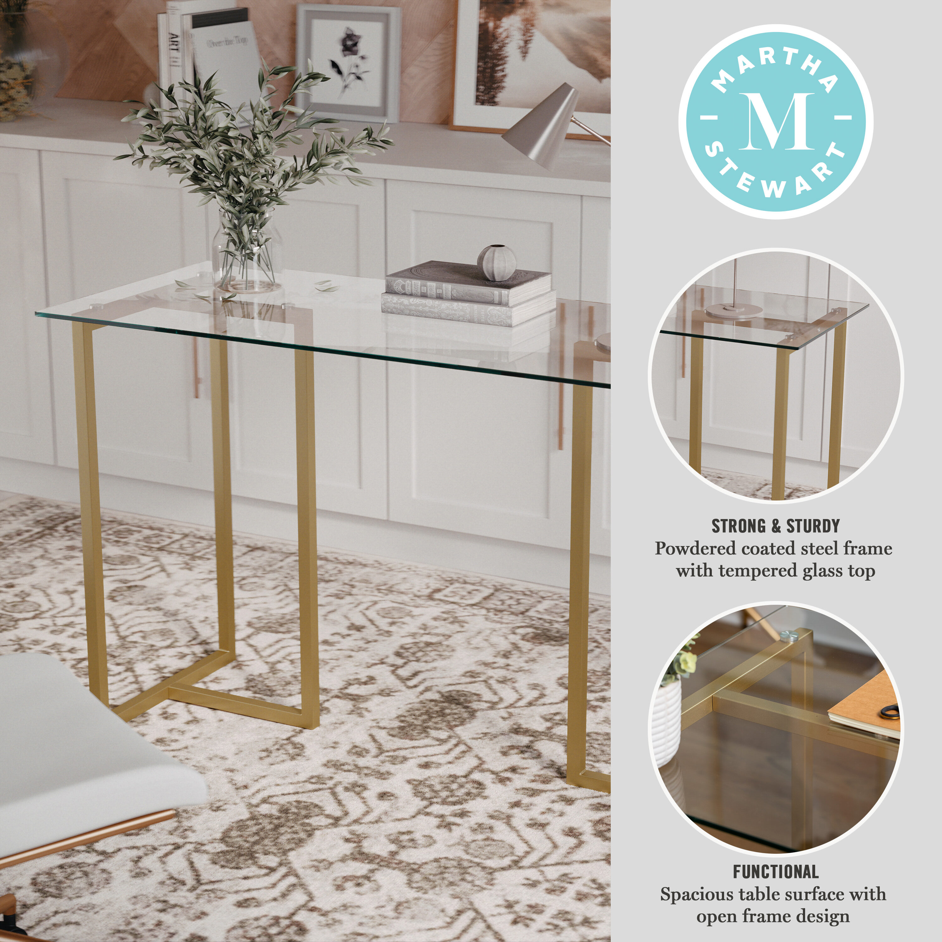 Martha Stewart 196861041402 desks - View #2