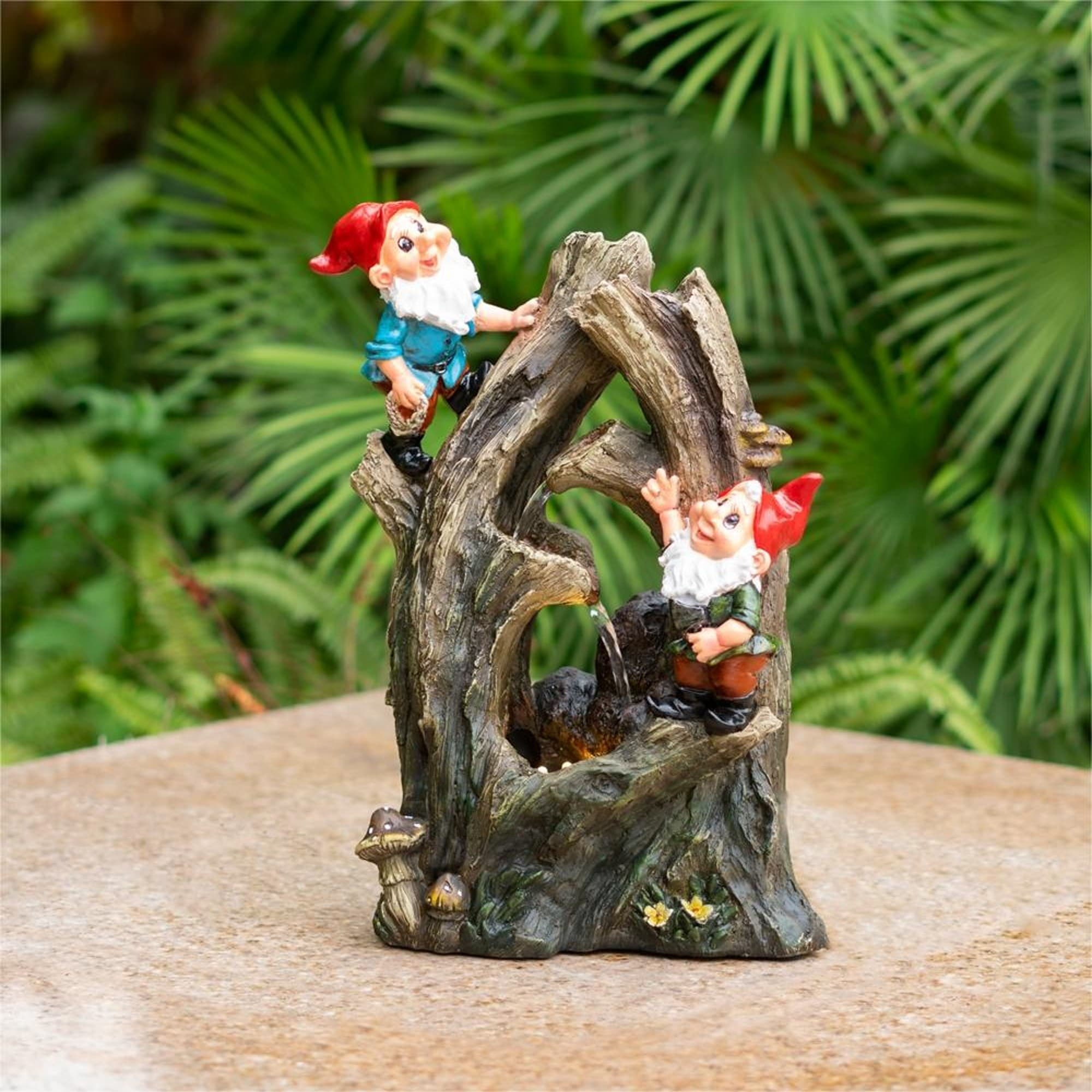 Yiekholo LL-1740AA 13.8-Inches Resin Tabletop Indoor Fountain