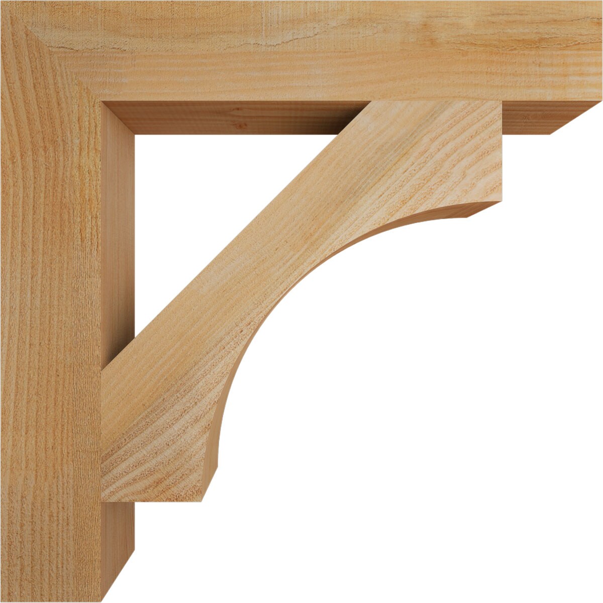 Ekena Millwork BKT04X24X24WTL05RDF Exterior-Brackets-Braces - View #3