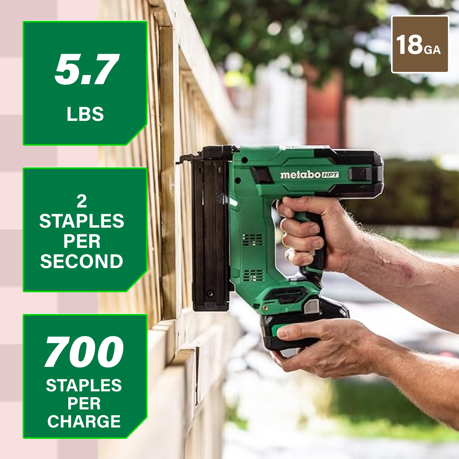 Metabo HPT N1804DBM Pneumatic-Staplers - View #2