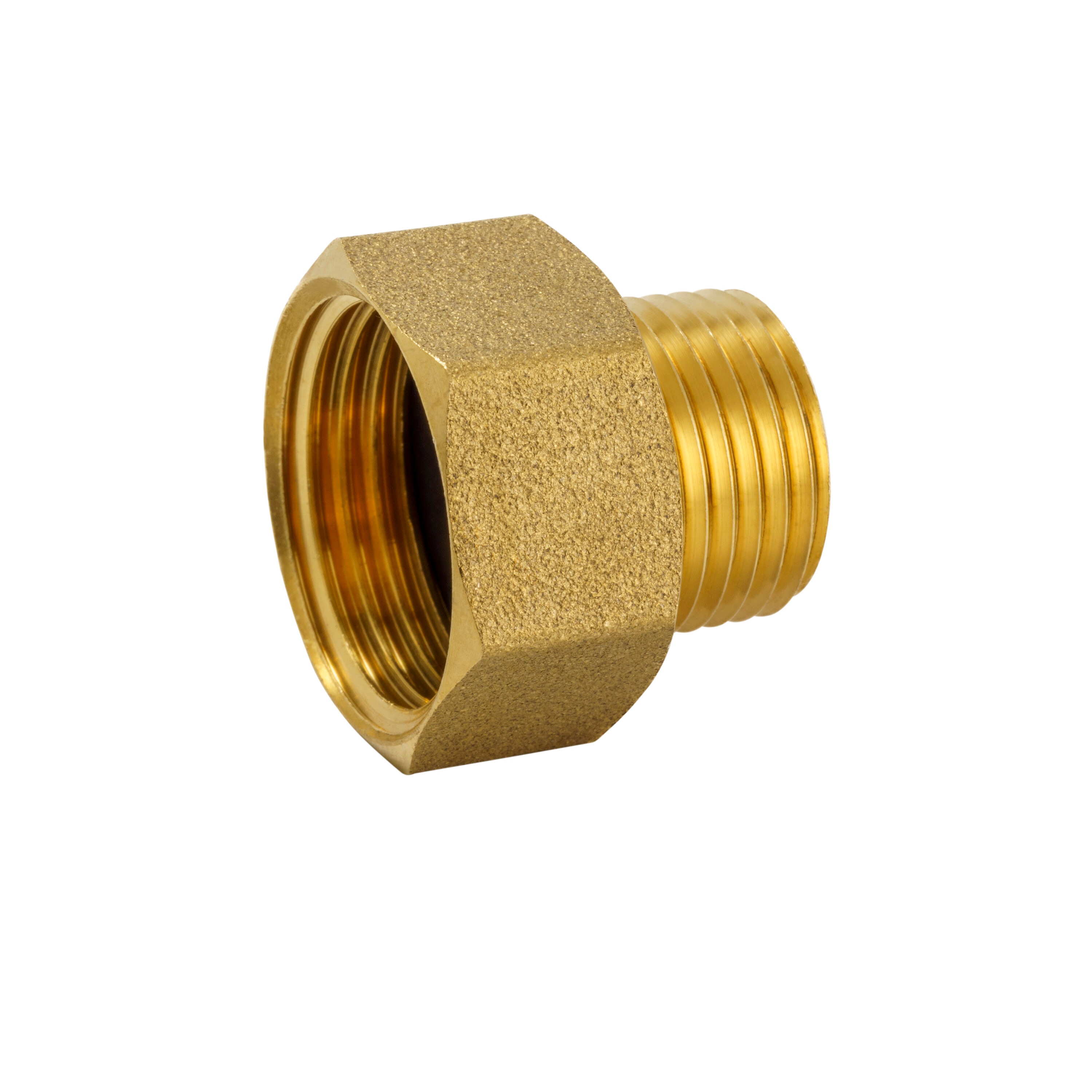 Everbilt 1/2 FEMALE OD Compression Adapter Brass Reducing Coupling Fitting