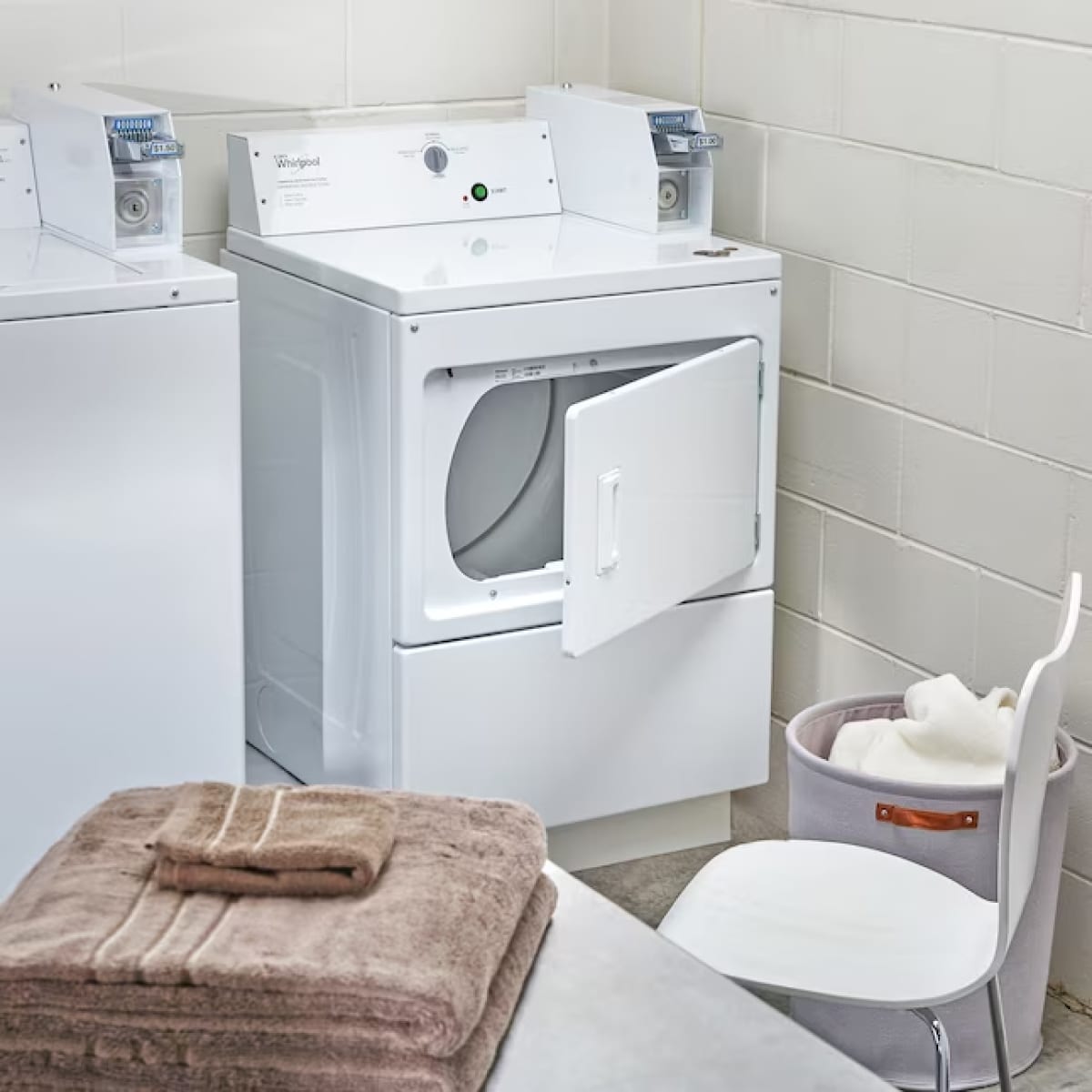 Whirlpool CEM2745FQ Coin-Operated-Dryers - View #12