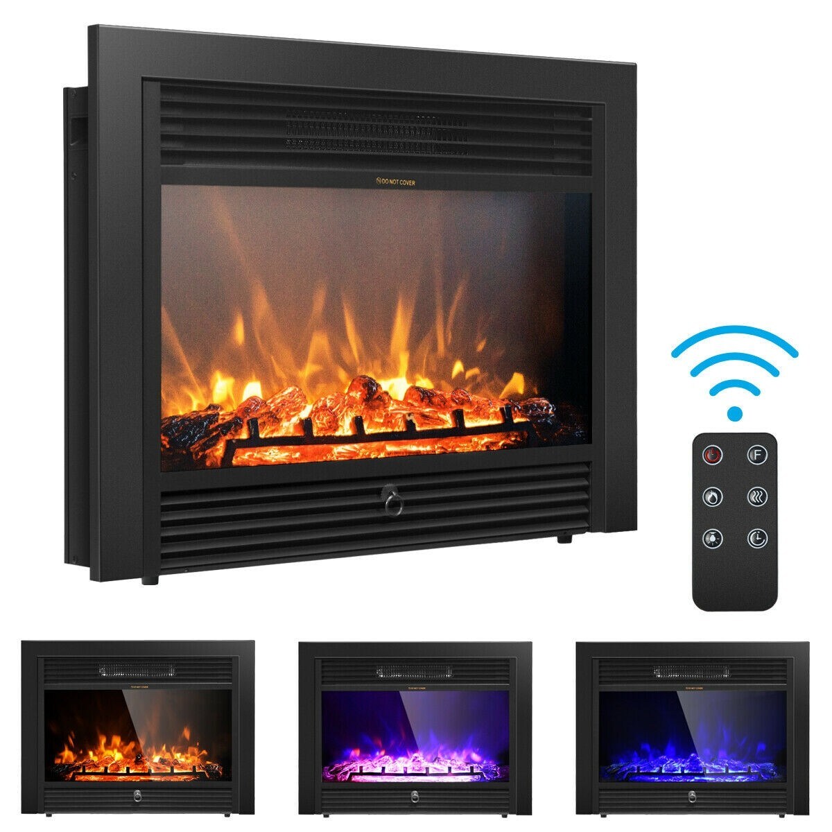 Symple Stuff Placerville 28'' W Electric Fireplace