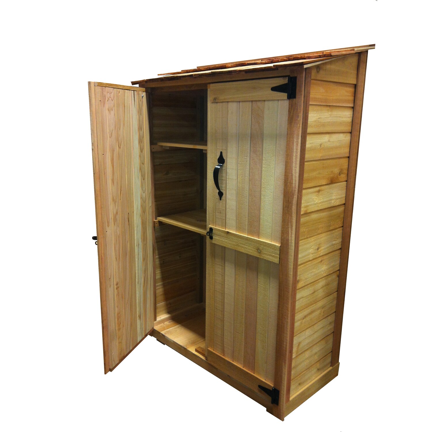 Outdoor Living Today 4 Ft X 2 Ft Lean To Cedar Wood Storage Shed In The Wood Storage Sheds Department At Lowes Com