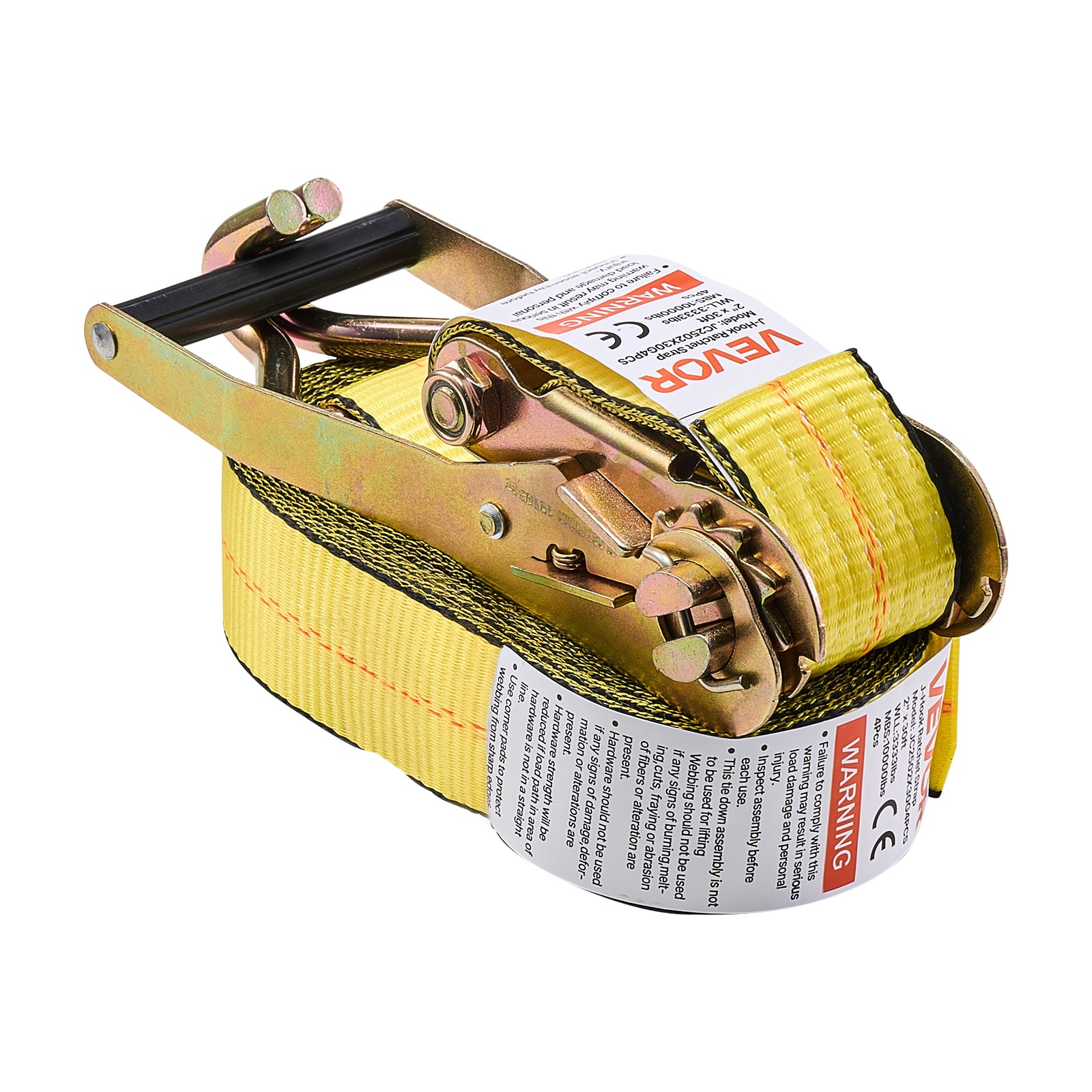 VEVOR Ratchet Straps Plastic Strap anchor kit 7 -Pieces