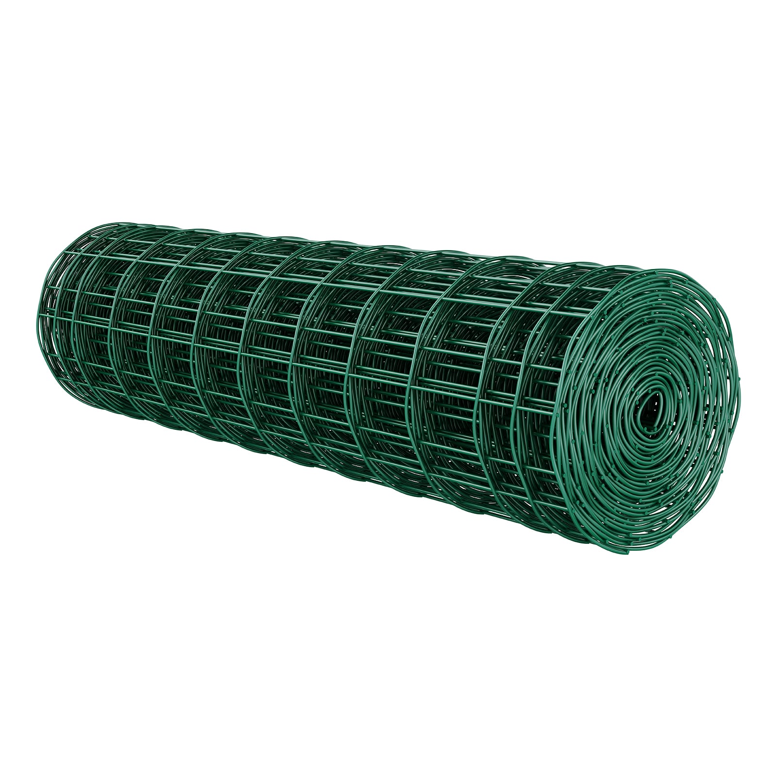 VEVOR Farm Fence 39 x 787 in 4 x 4 in Mesh 2.1mm Galvanized Steel Wire Fencing for Cattle Hog and Sheep Heavy Duty Vinyl Coated Livestock Fence for Animal Enclosures Cage Wire Garden Fences Green