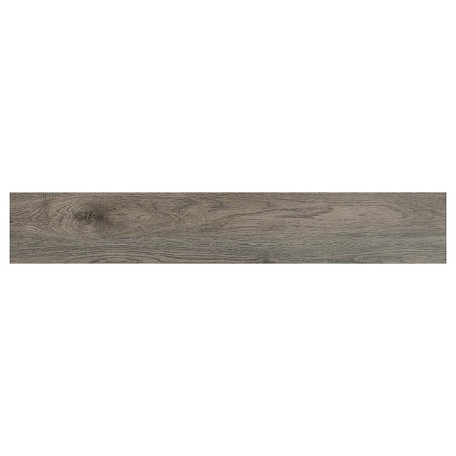 Mohawk ForeverStyle Smoke Wood 6-in x 36-in Matte Porcelain Wood Look Floor Tile Mohawk ForeverStyle Smoke Wood 6-in x 36-in Matte Porcelain Wood Look Floor Tile