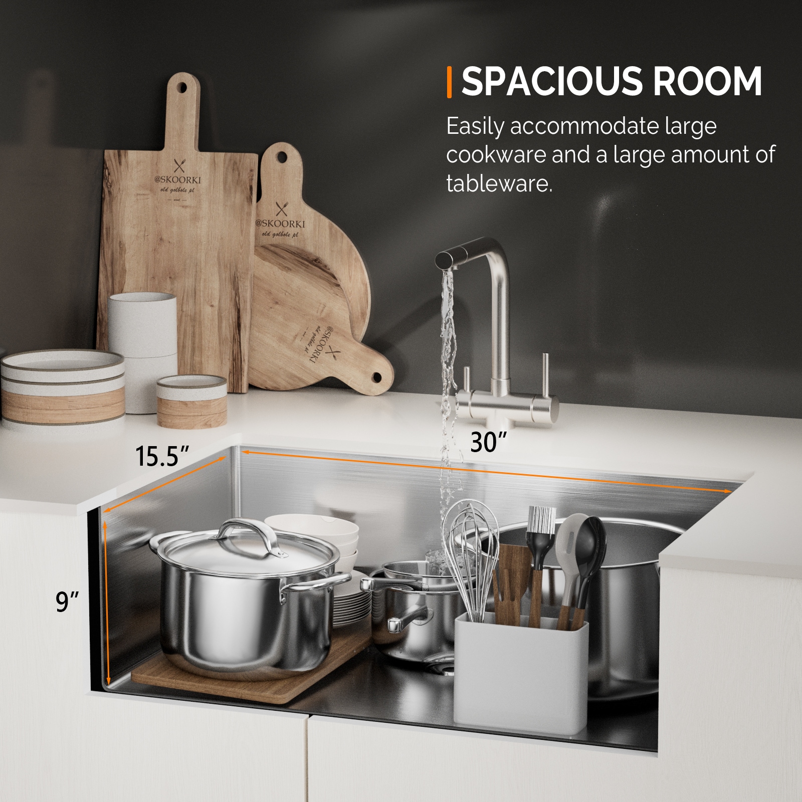 ROVSUN LS-G47001038 Kitchen-Sinks - View #8