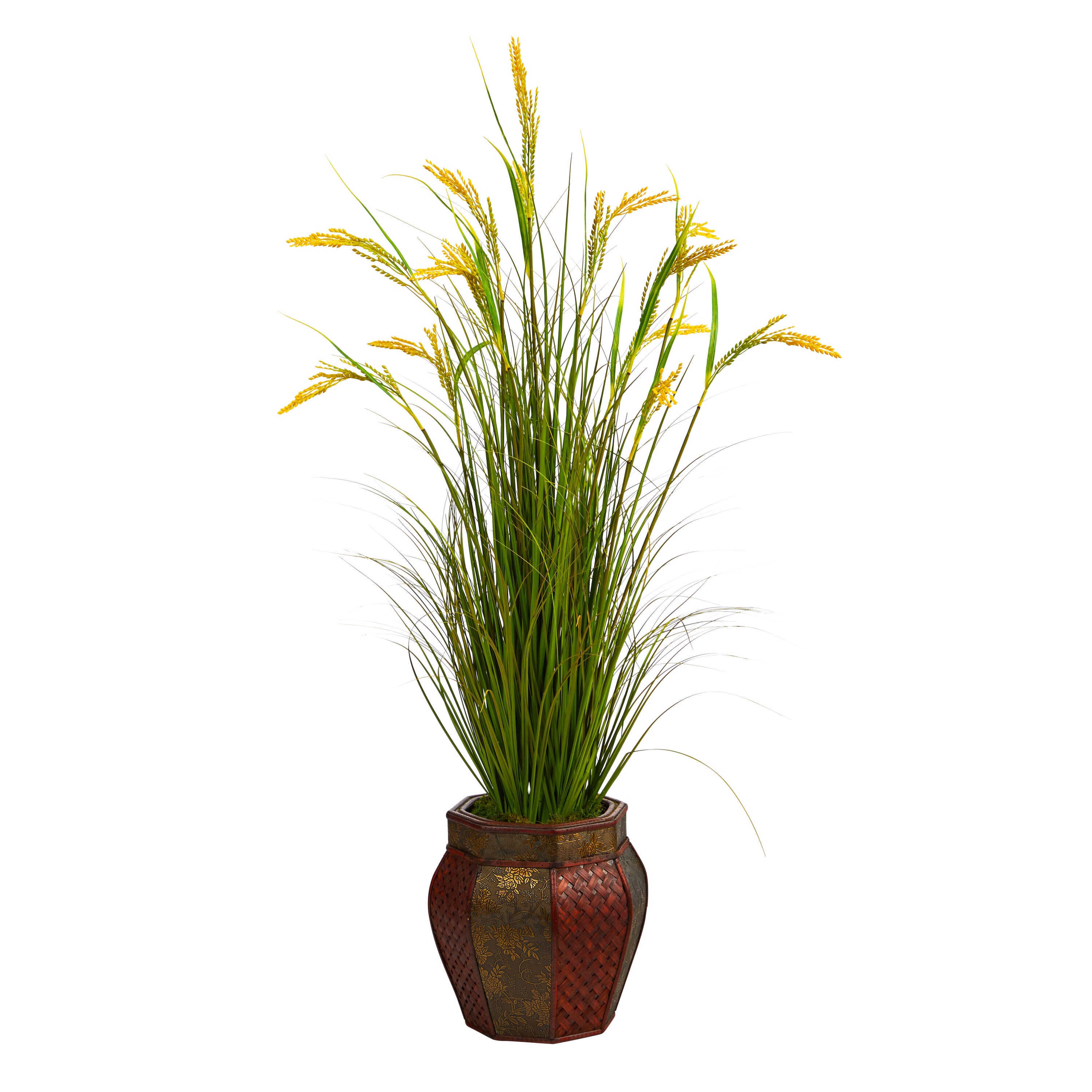 Nearly Natural 53-in Wheat Grain Artificial Plant in Decorative