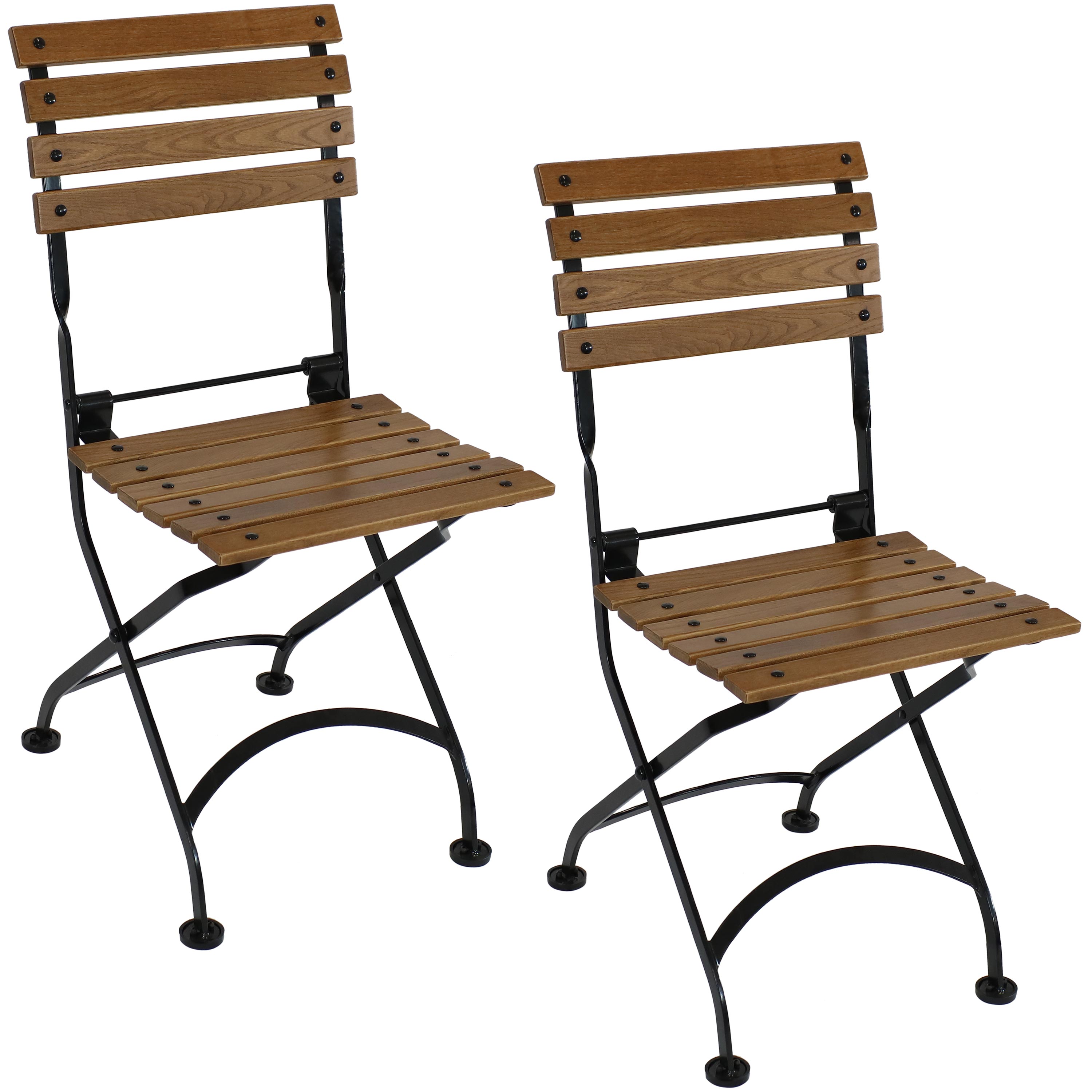 black metal folding patio chairs