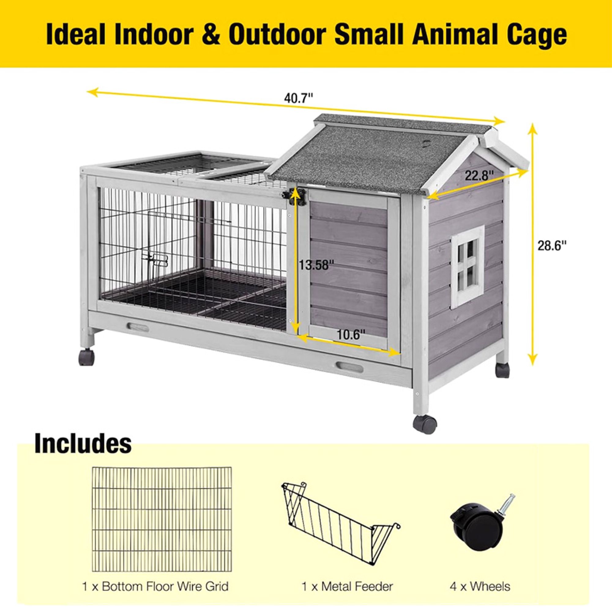 Aivituvin AIR24 Chicken-Coops-Rabbit-Hutches - View #6