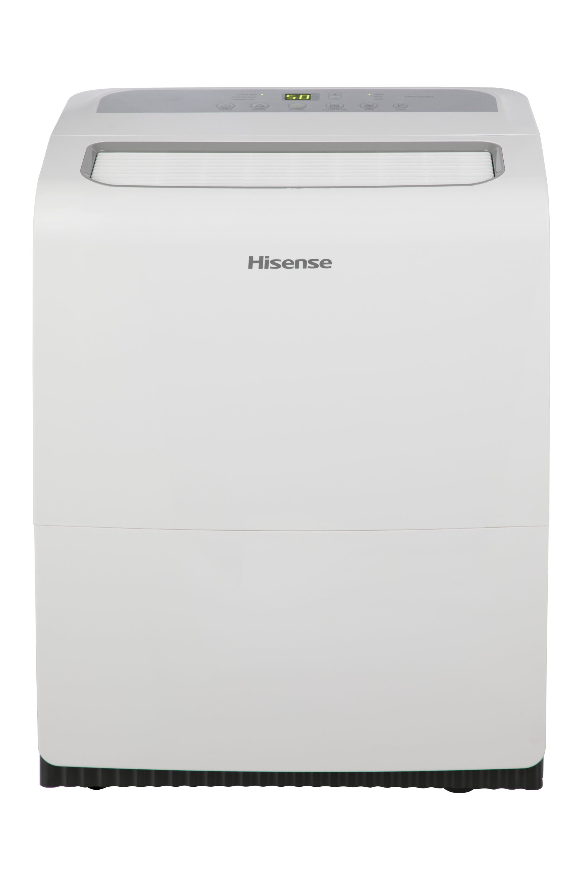 Hisense DH6024KP1WG 1.85-Gallon 60 -Pint 3 -Speed Dehumidifier with Built-In Pump (For Rooms 3001+ Square Feet) White
