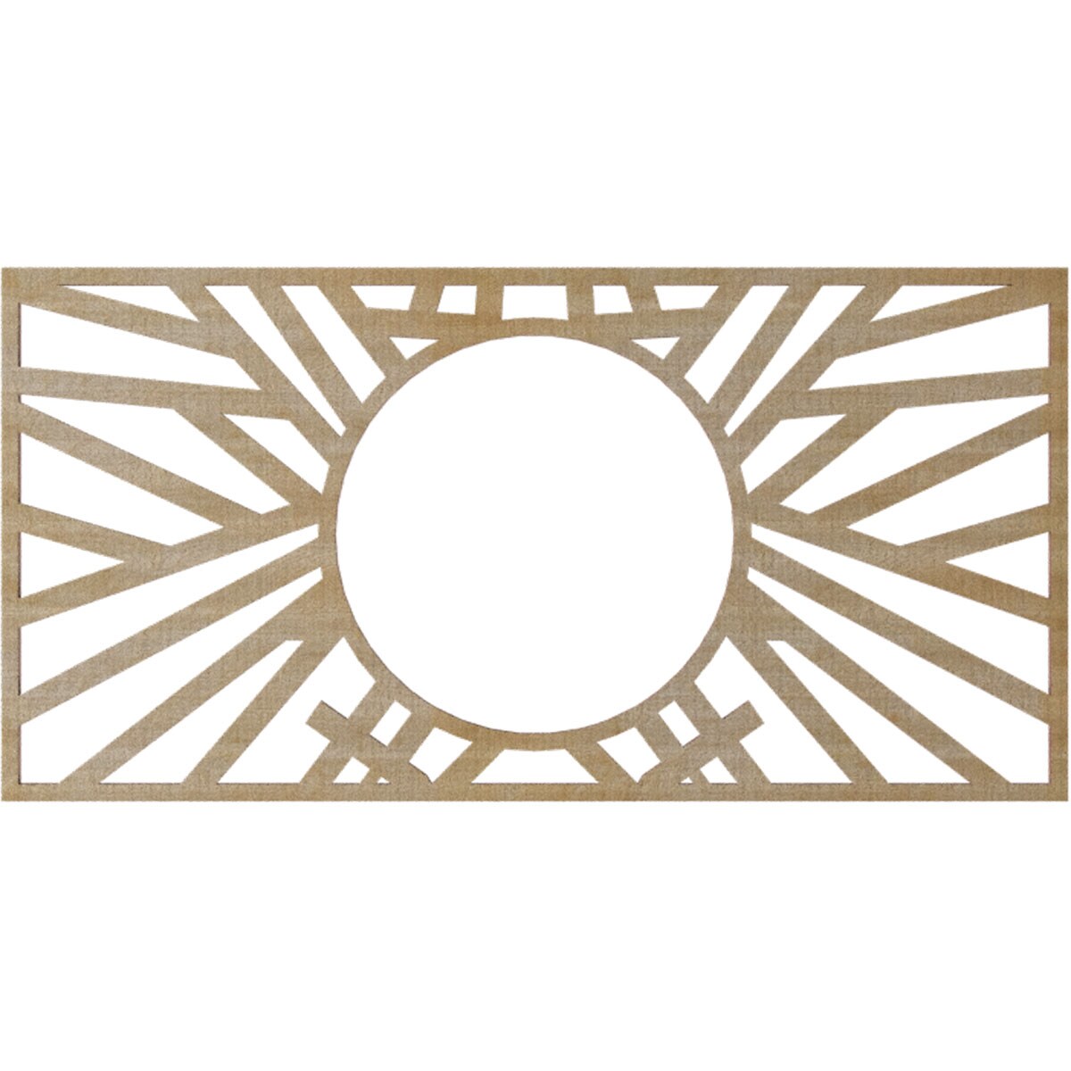 Ekena Millwork CMWP20X10X0250HOHI Ceiling-Medallions - View #4