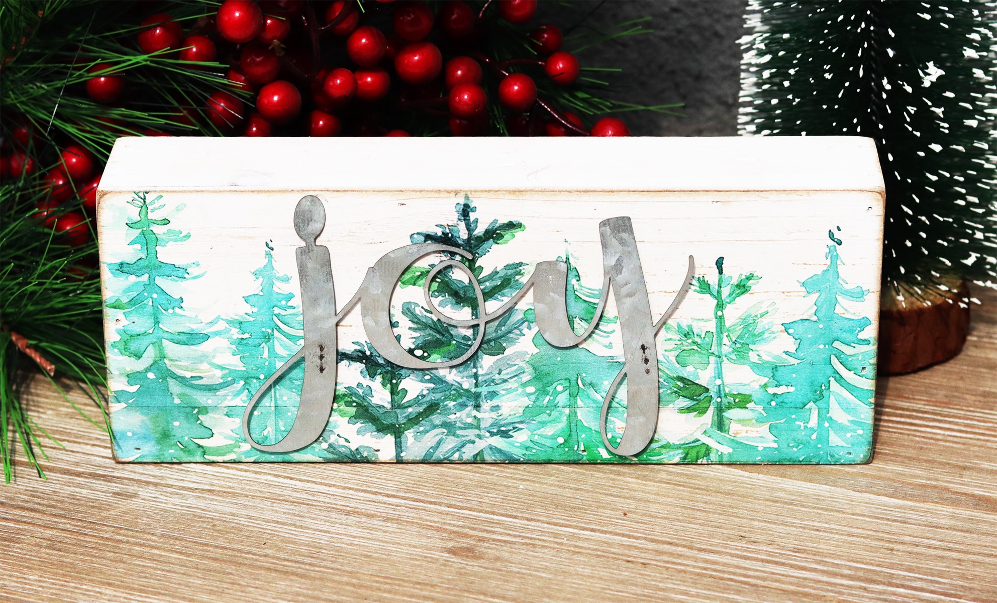 Parisloft UH344 Table-Christmas-Decorations - View #2