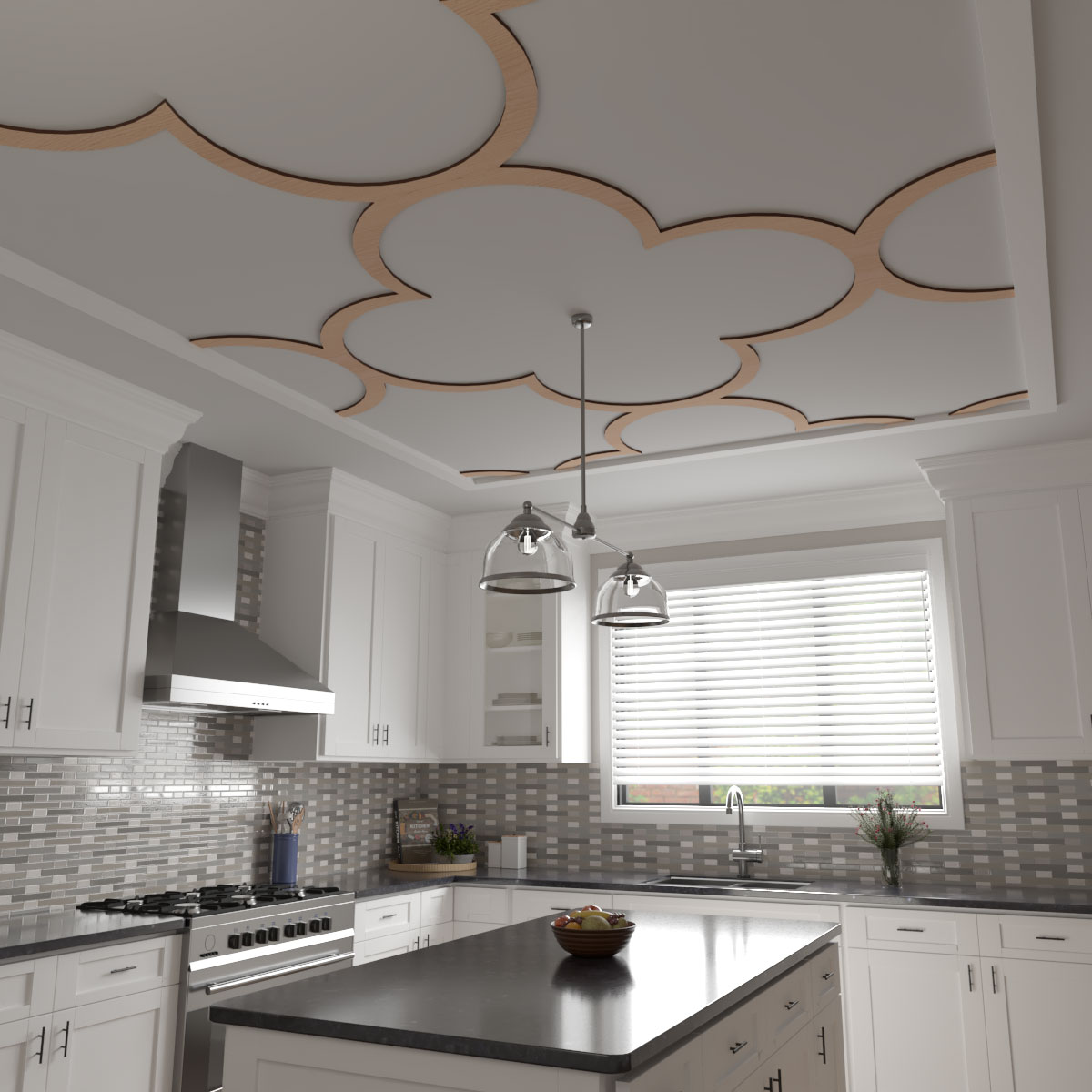 Ekena Millwork CELW67X67X0375WDLAL Wall-Panels - View #10