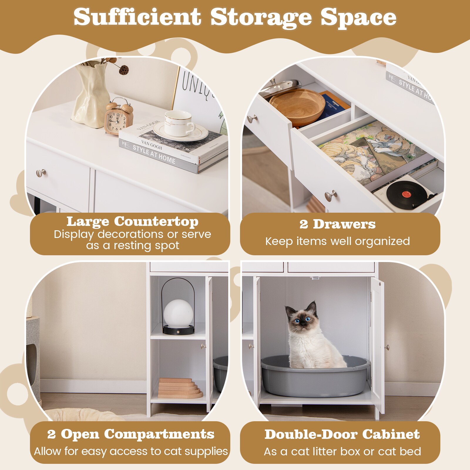 Slickblue D-CO-HW39101VP Litter-Boxes - Thumbnail View #4