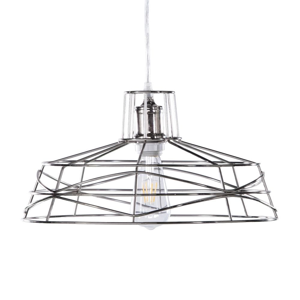 Boston Loft Furnishings ATG2183 Polished nickel Modern/contemporary Bowl Mini Hanging Pendant light