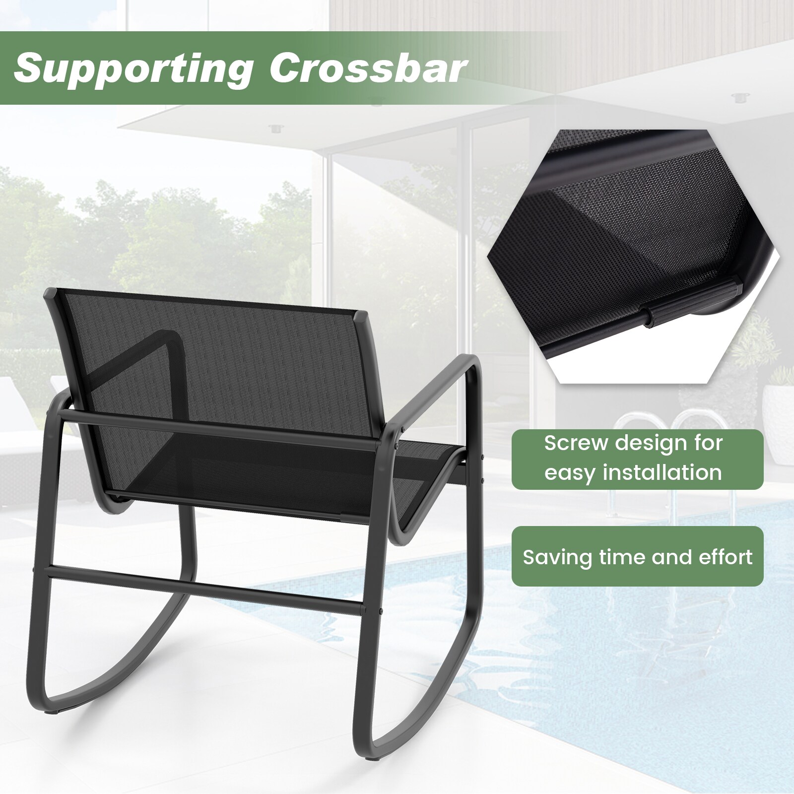 Forclover HBV-11538DK Patio-Conversation-Sets - View #7