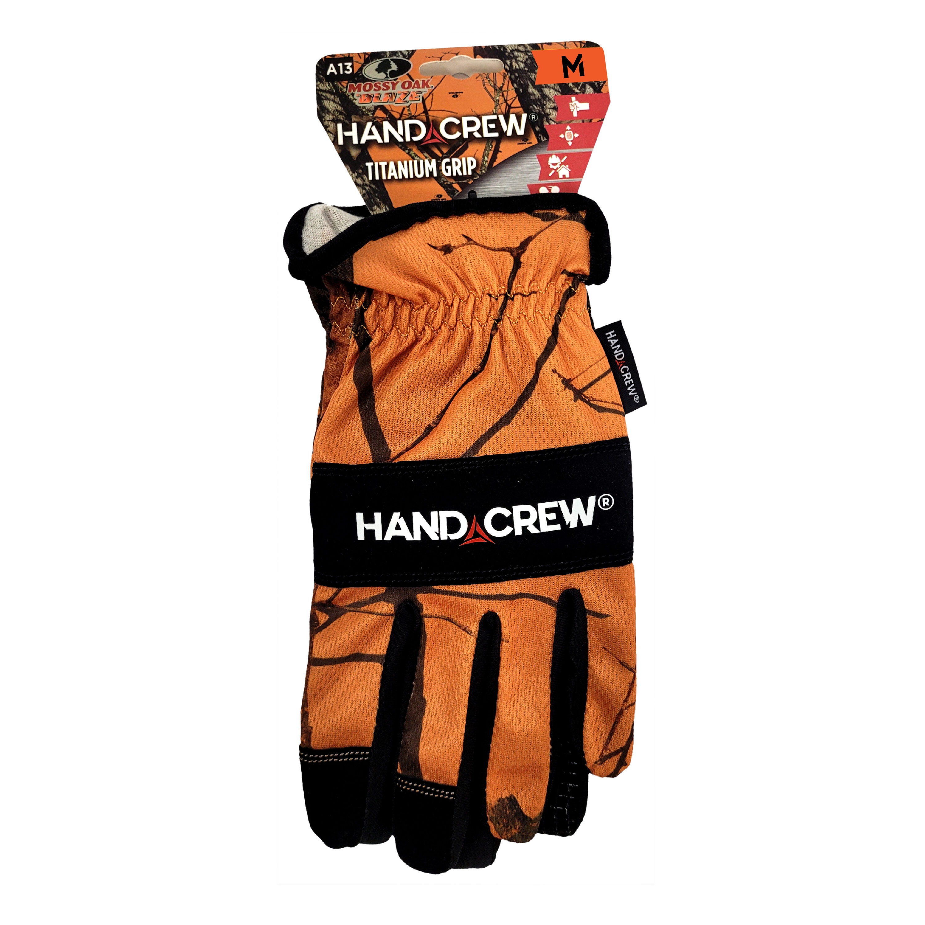 HandCrew USHG-2145M Medium Polyurethane dipped Polyester 1 -Pairs