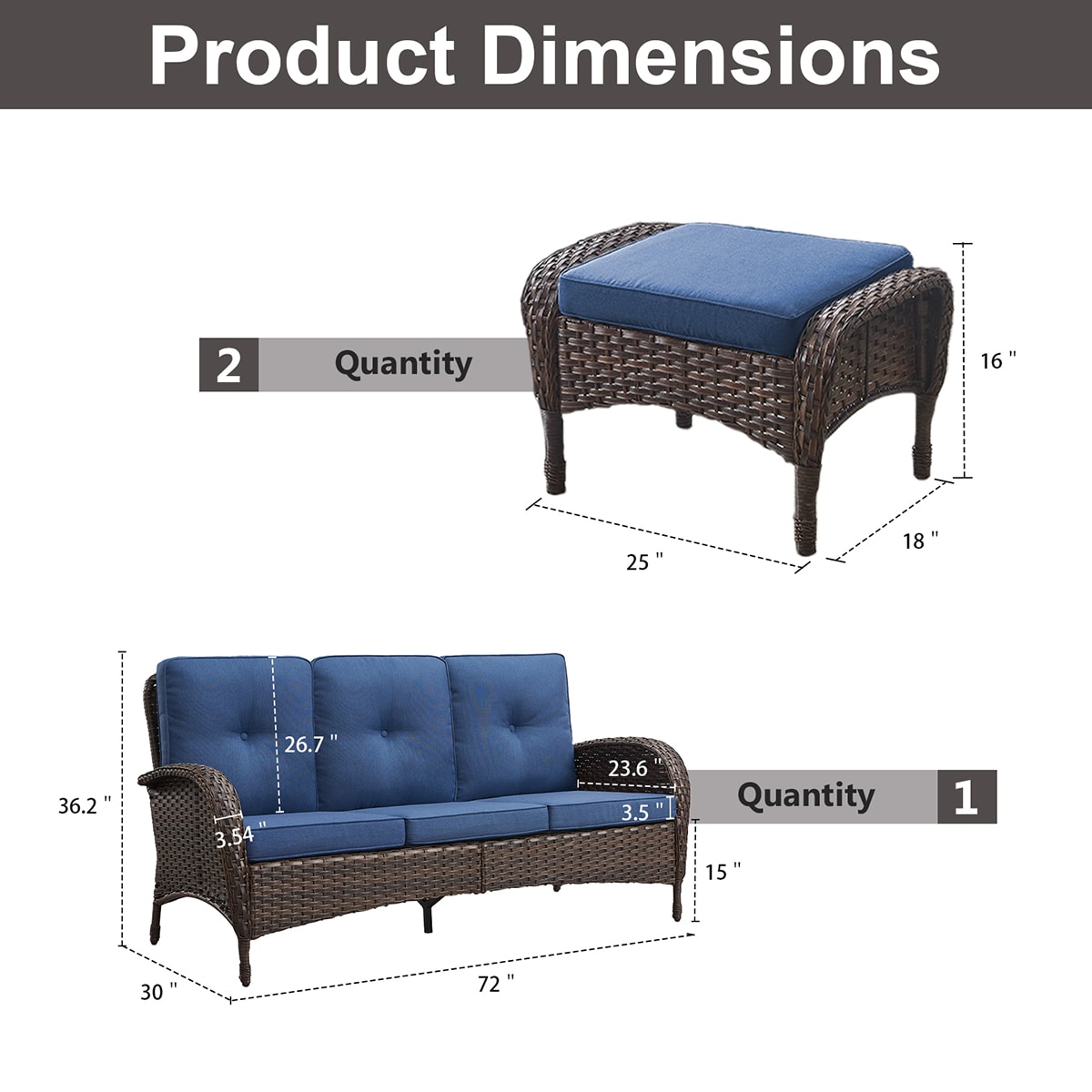 Rilyson FS114116-1 Patio-Sofas-Daybeds - View #5