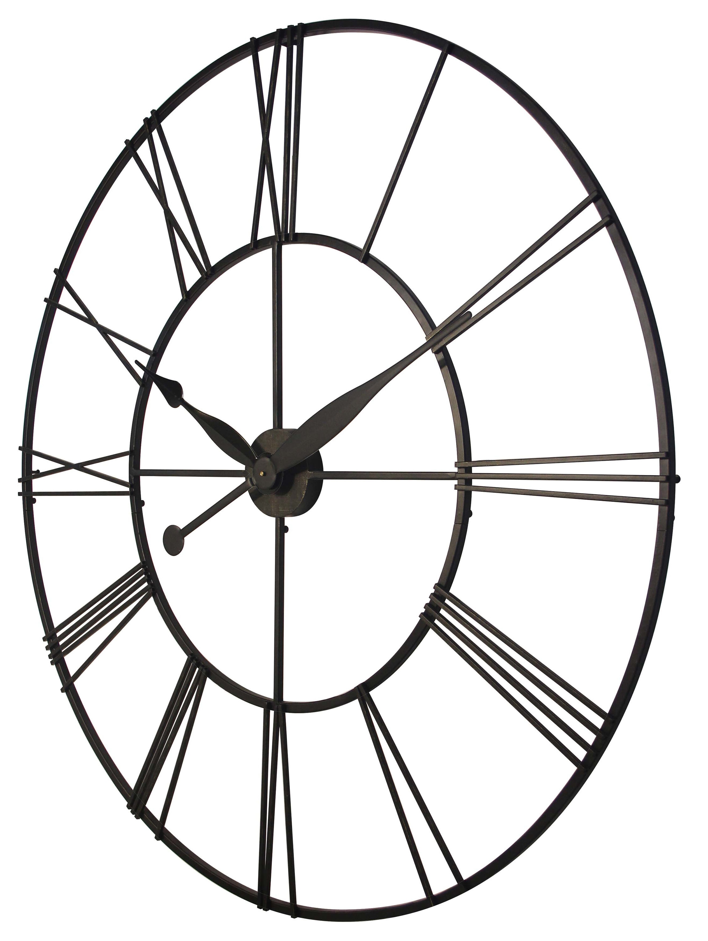 Infinity Instruments 14734BK-45 Indoor-Outdoor-Clocks - View #6