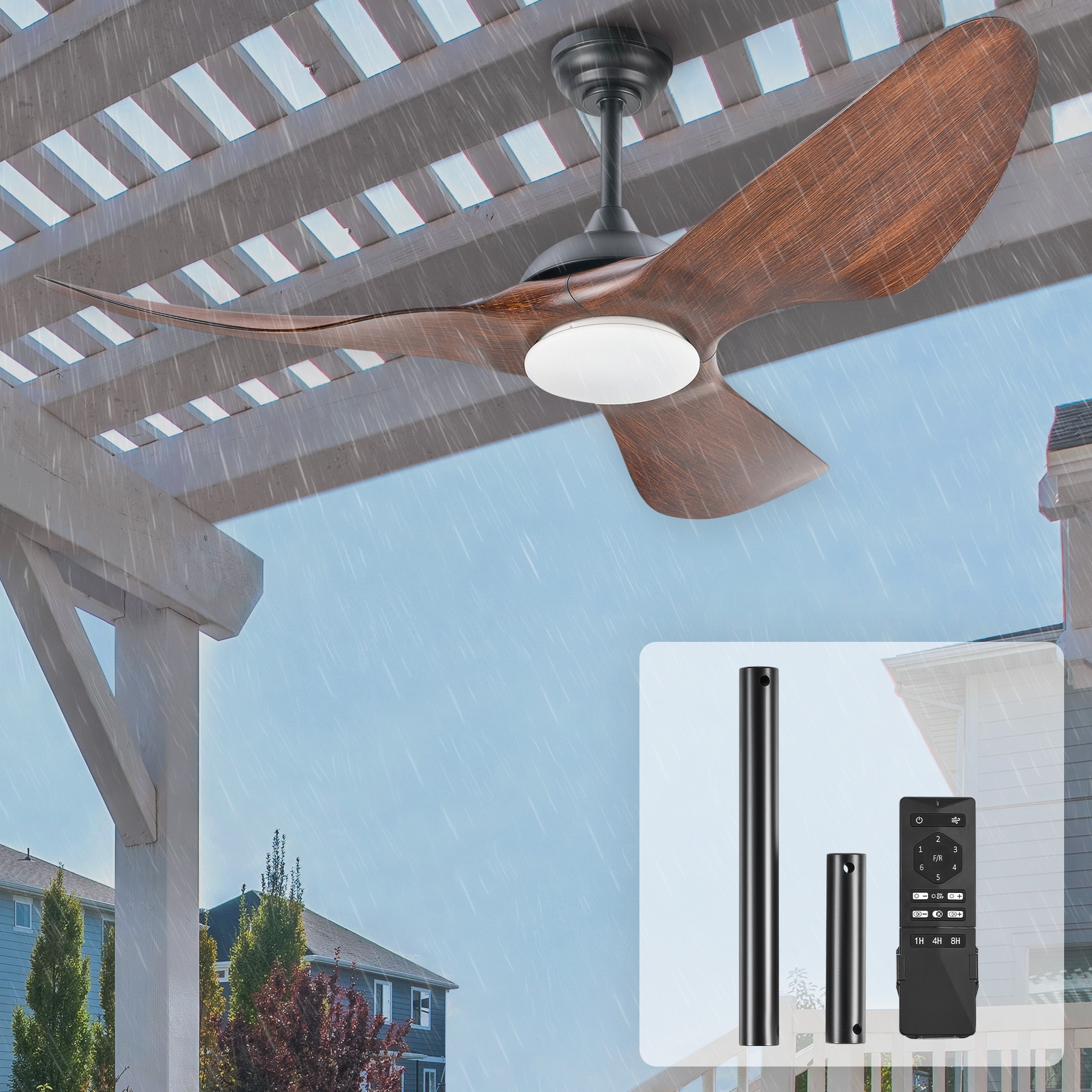 CO-Z CFN-1307-WB Ceiling-Fans - View #11