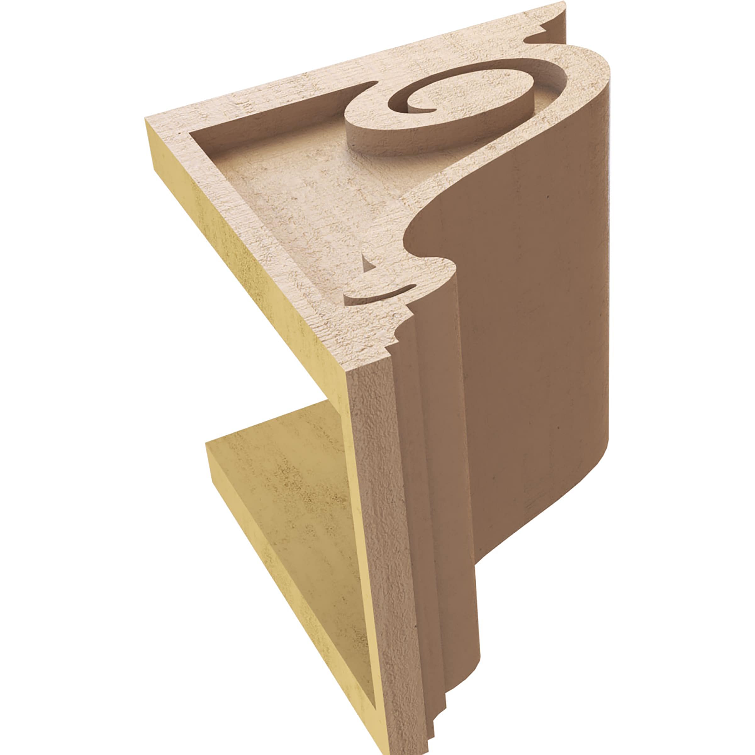 Ekena Millwork CORU08X08X08SCRRCPR corbels - View #6