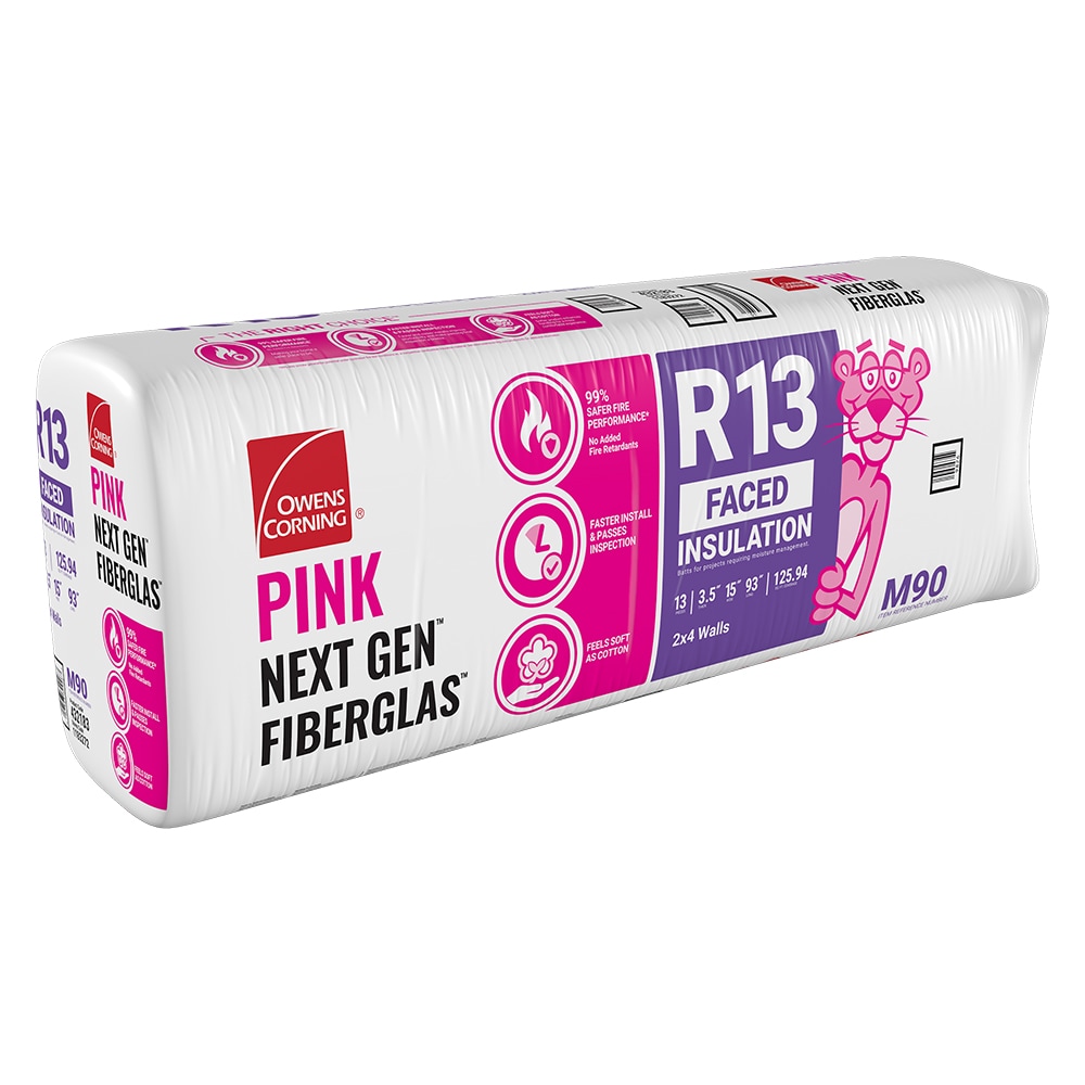 Owens Corning R-13 EcoTouch® PINK® FIBERGLAS™ Insulation with PureFiber®  Technology - Weston, WV - P & G Hardware