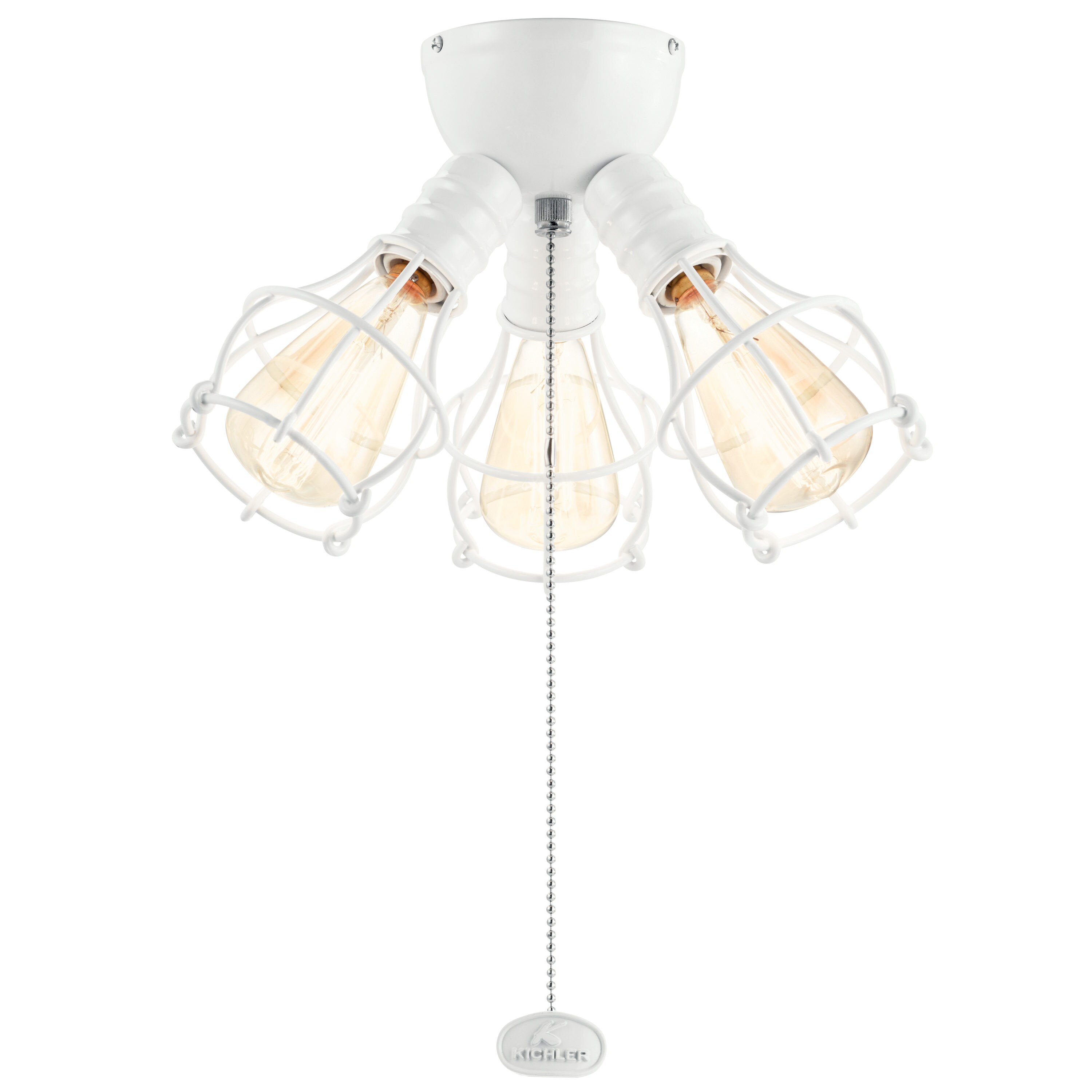 Kichler 380041WH Ceiling-Fan-Blade-Arms - View #2