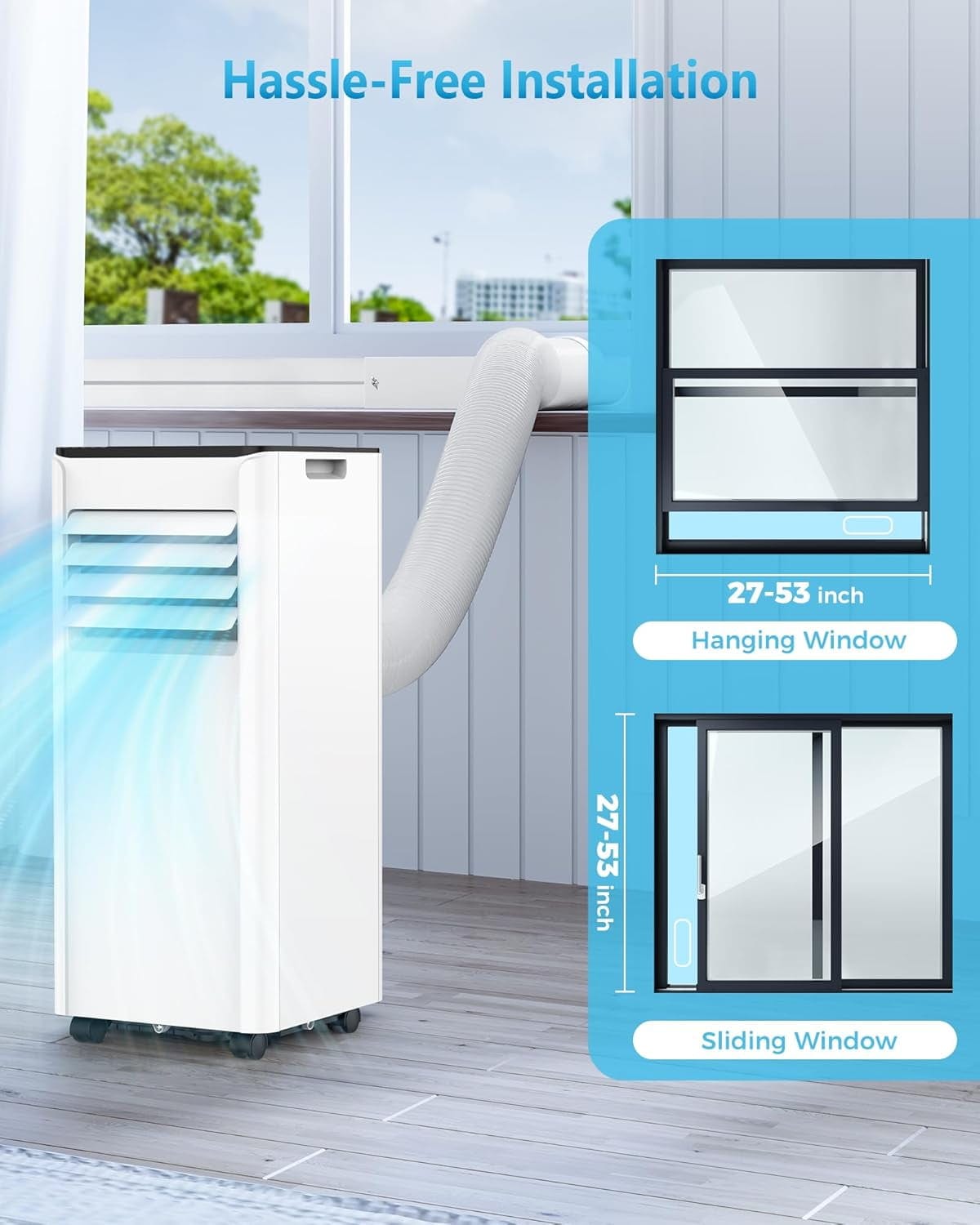 COWSAR A4216A-10K Portable-Air-Conditioners - View #9