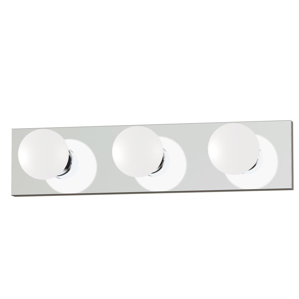 Maxim Lighting 4453PC Essentials 18-in 3 -Light Polished Chrome Modern/contemporary Vanity light
